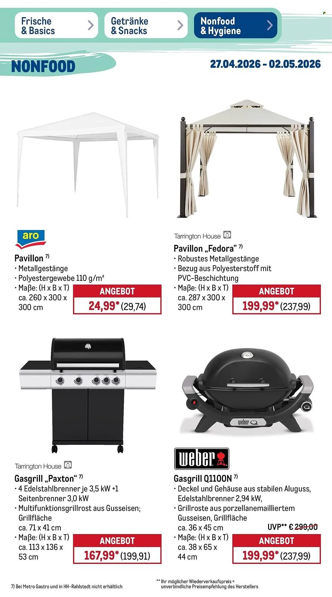 METRO Prospekt von 27. April bis 2. Mai 2026 - Prospekt seite 9