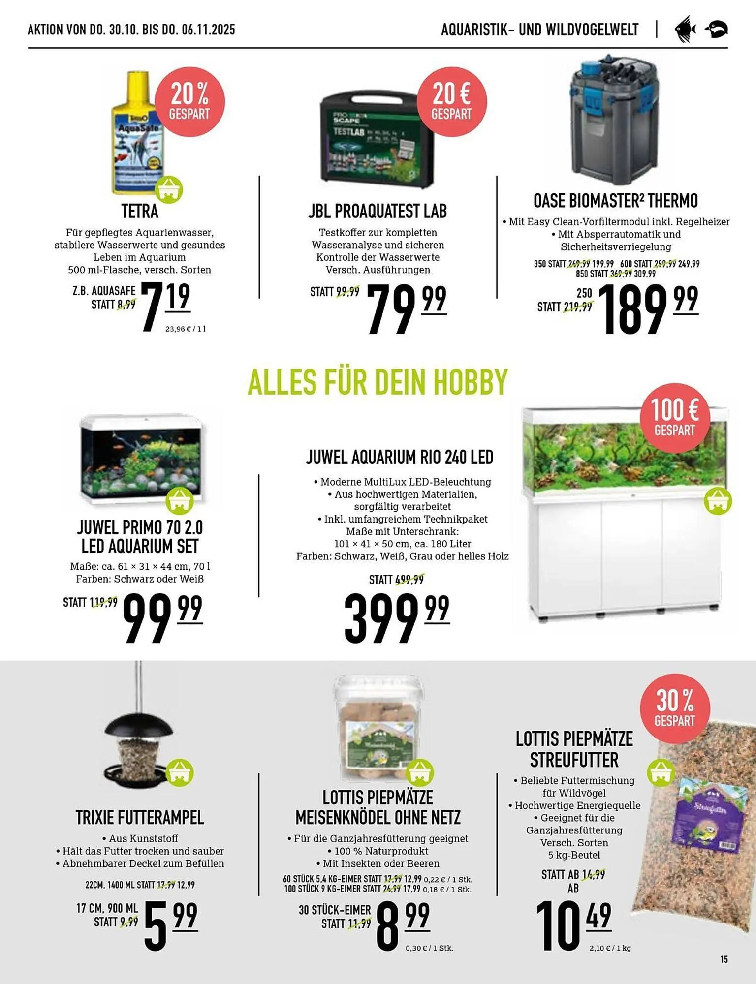 Kölle Zoo Prospekt von 24. Oktober bis 6. November 2025 - Prospekt seite 15