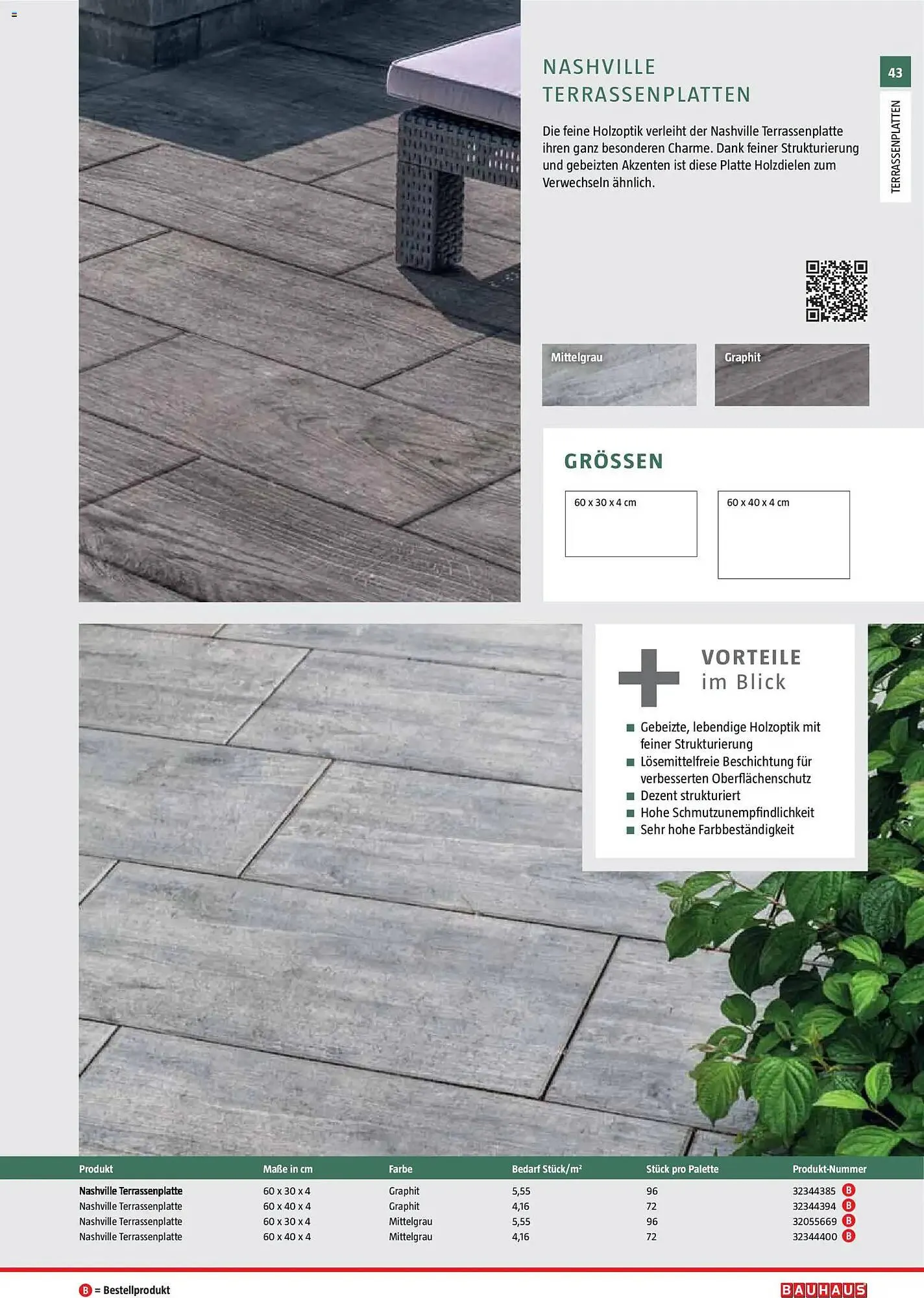 Bauhaus Prospekt von 2. März bis 30. Juni 2026 - Prospekt seite 43