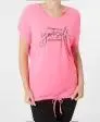 T-Shirt Neonfarbe Janina, Tunnelzug am Saum