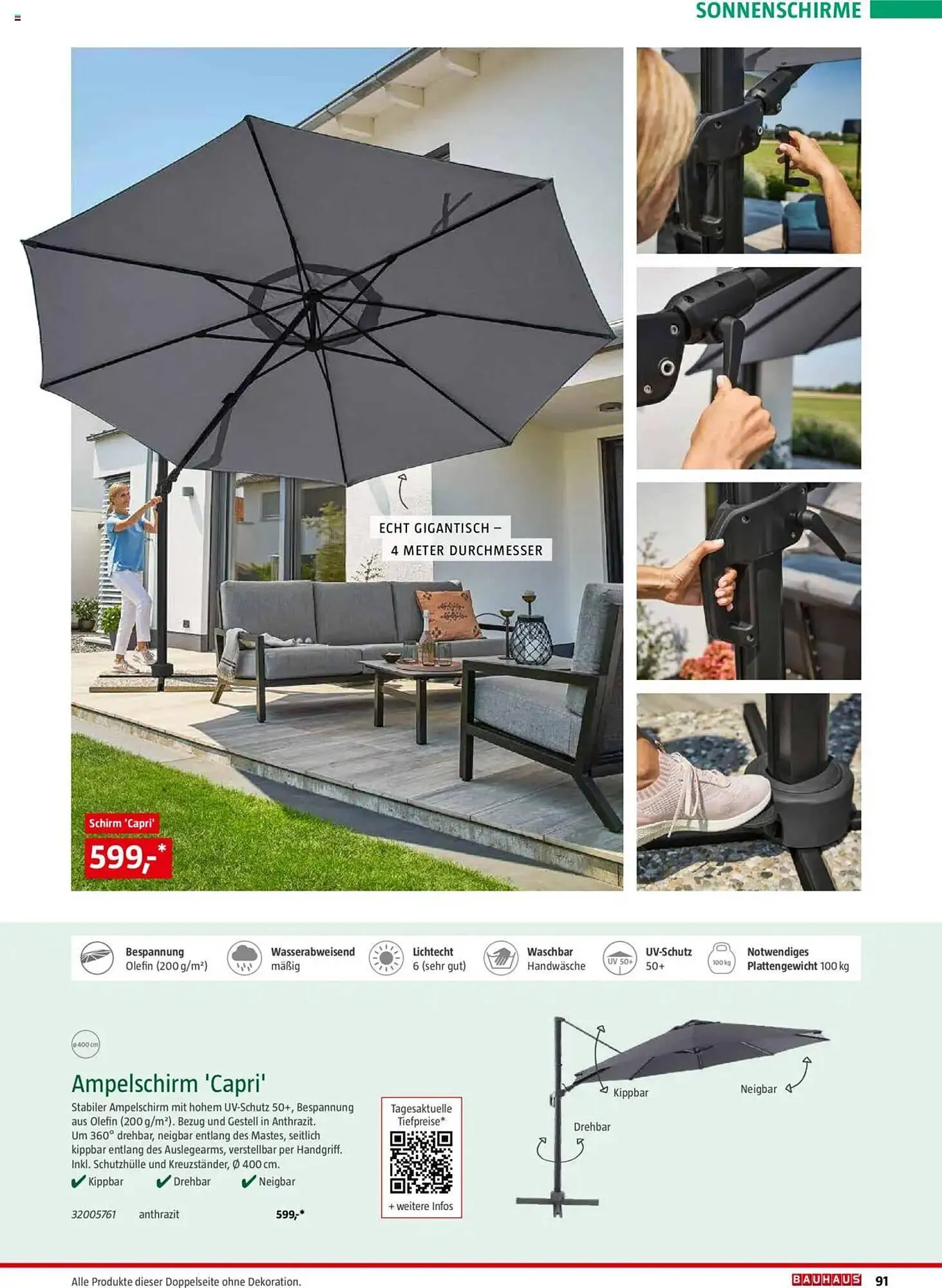 Bauhaus Prospekt von 10. Februar bis 30. Juni 2025 - Prospekt seite 91