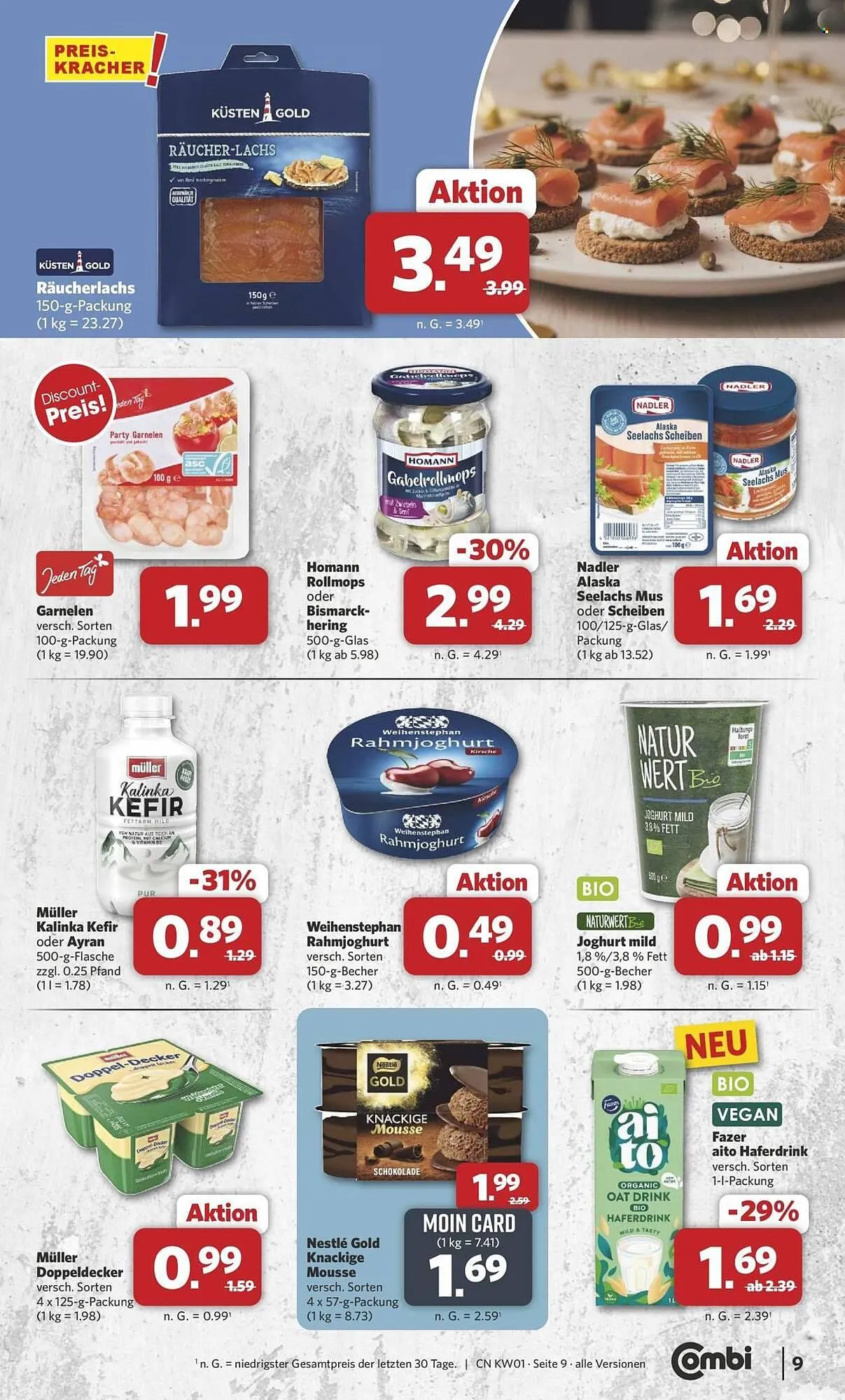 Combi Prospekt von 29. Dezember bis 3. Januar 2026 - Prospekt seite 9