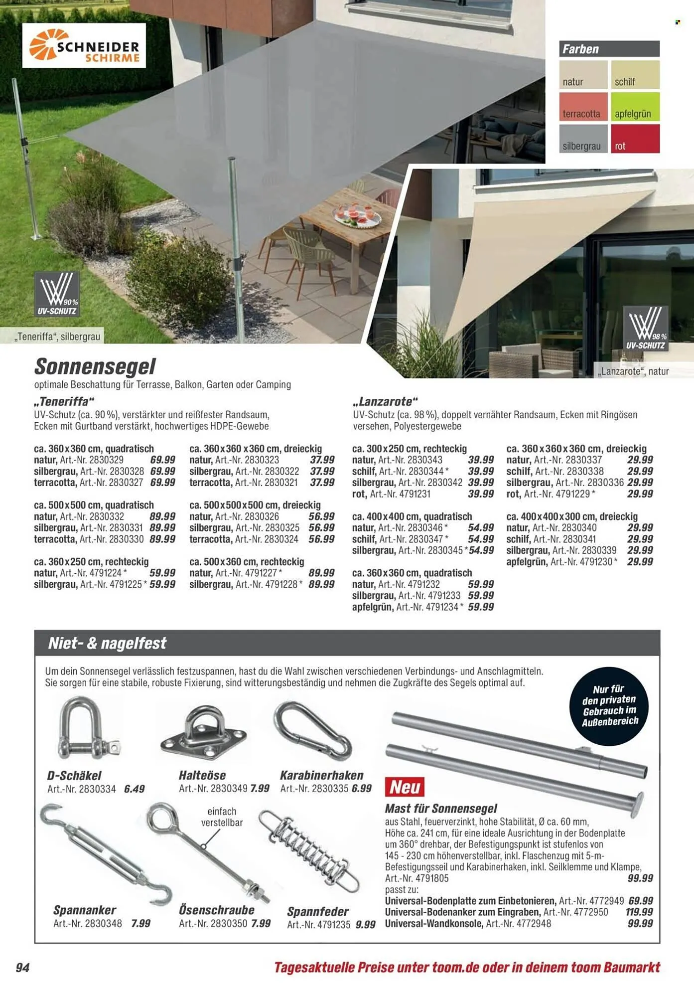 Toom Baumarkt Prospekt von 14. Februar bis 30. April 2026 - Prospekt seite 94