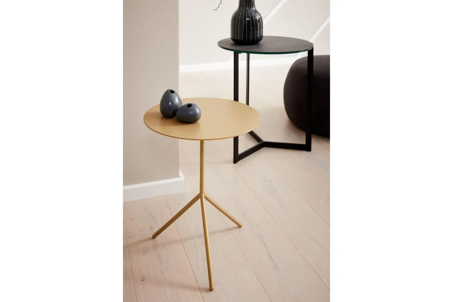 Hilker Beistelltisch goldfarbig Ø38cm