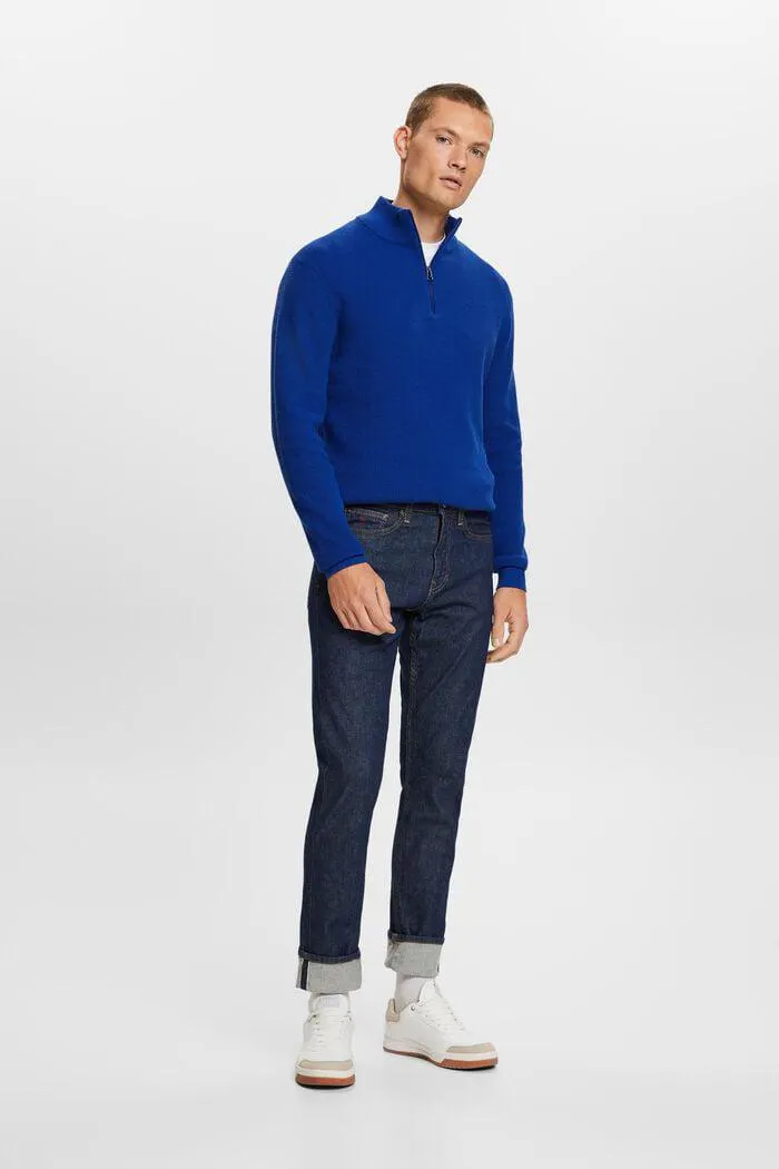 Jean slim à taille mi-haute