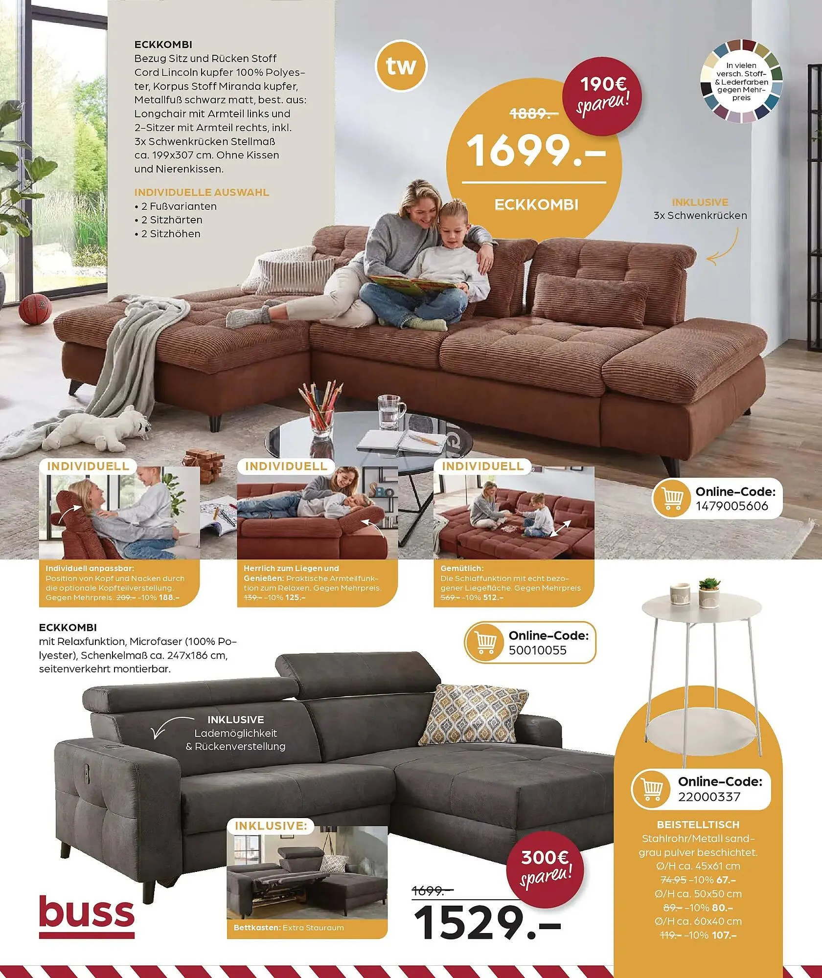 Kabs Polsterwelt Prospekt von 26. Dezember bis 12. Januar 2026 - Prospekt seite 12