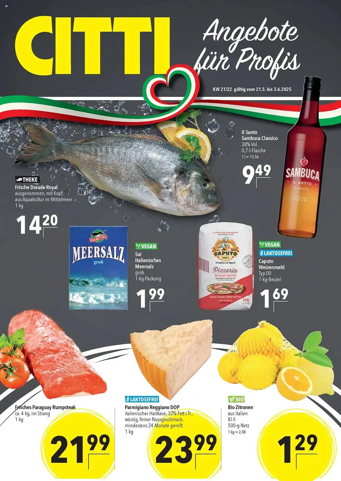 CITTI Markt Prospekt von 21. Mai bis 3. Juni 2025 - Prospekt seite 1