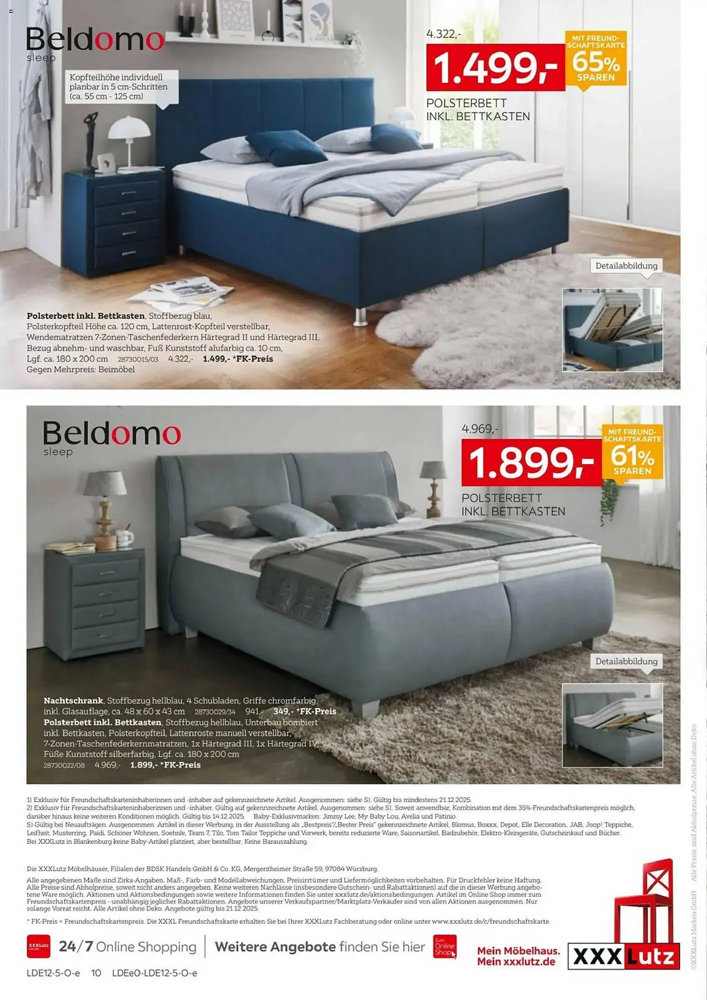 XXXLutz Prospekt von 7. Dezember bis 21. Dezember 2025 - Prospekt seite 10