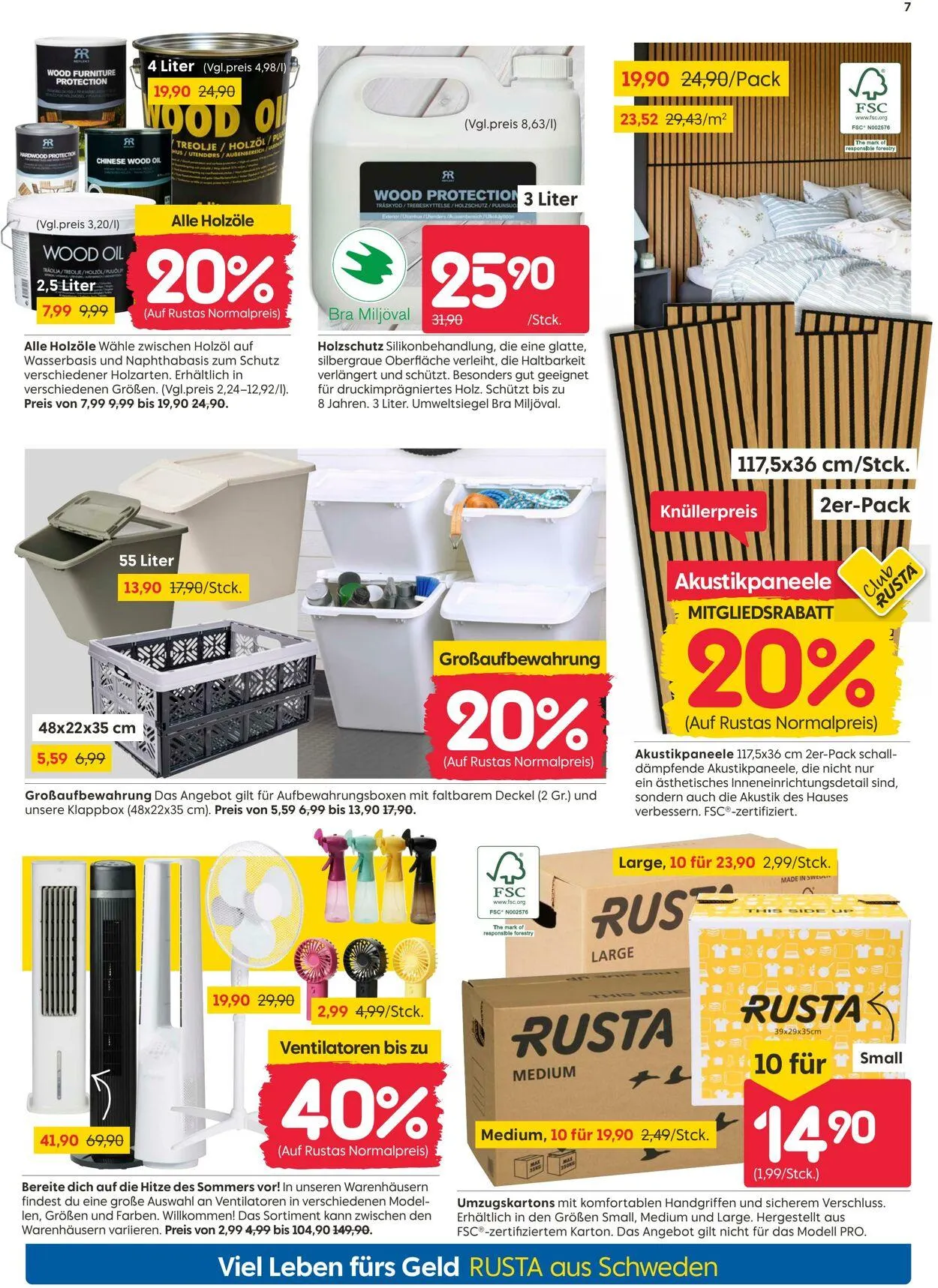 Rusta von 7. Juli bis 21. Juli 2025 - Prospekt seite 7