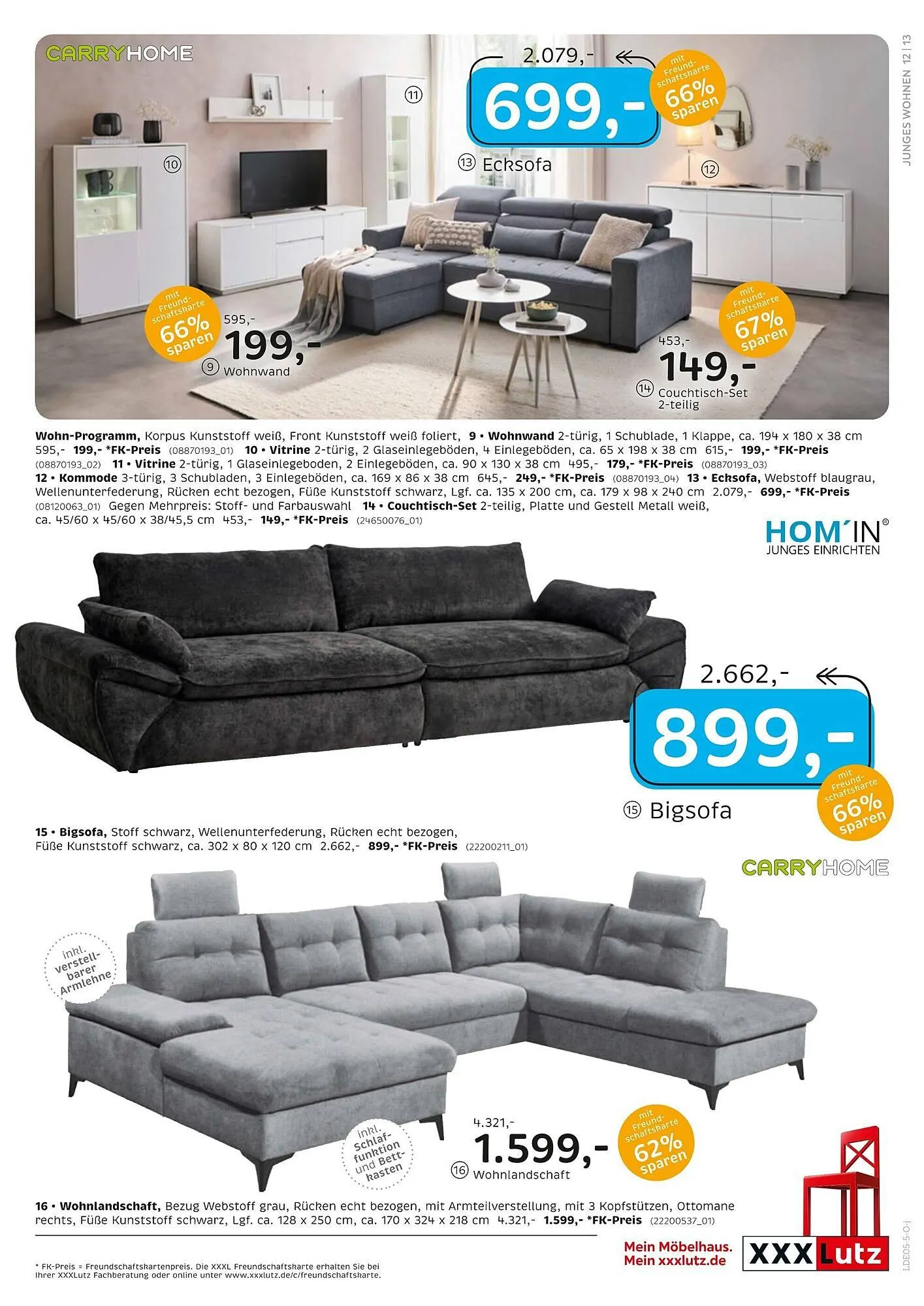 XXXLutz Prospekt von 28. April bis 18. Mai 2025 - Prospekt seite 13