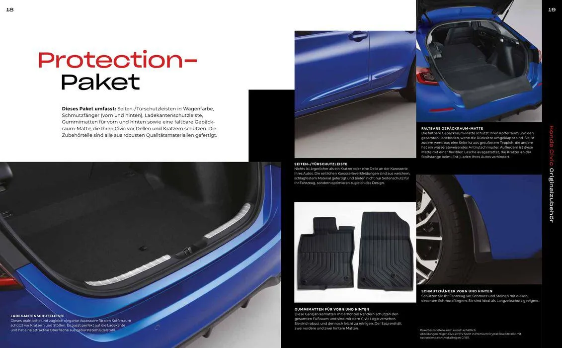 Honda CIVIC ZUBEHÖRBROSCHÜRE von 9. April bis 9. April 2025 - Prospekt seite 10