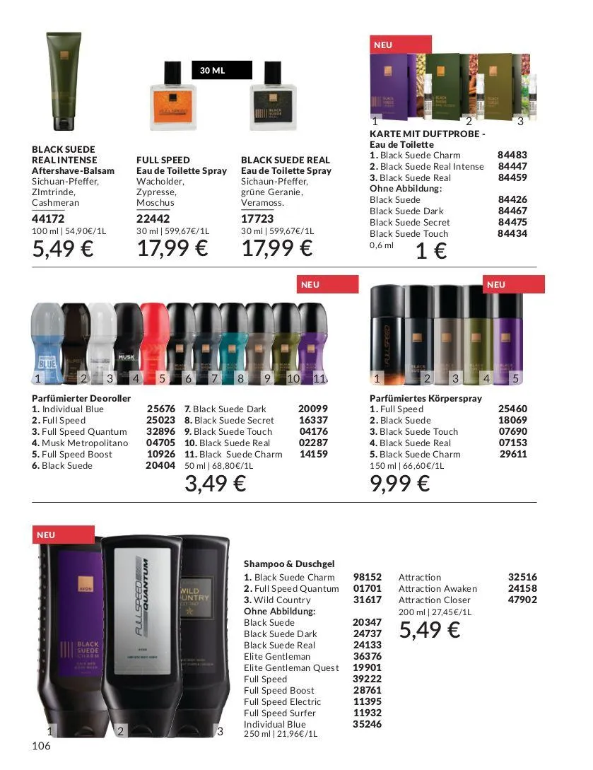 Avon Aktueller Prospekt von 19. März bis 2. April 2025 - Prospekt seite 106