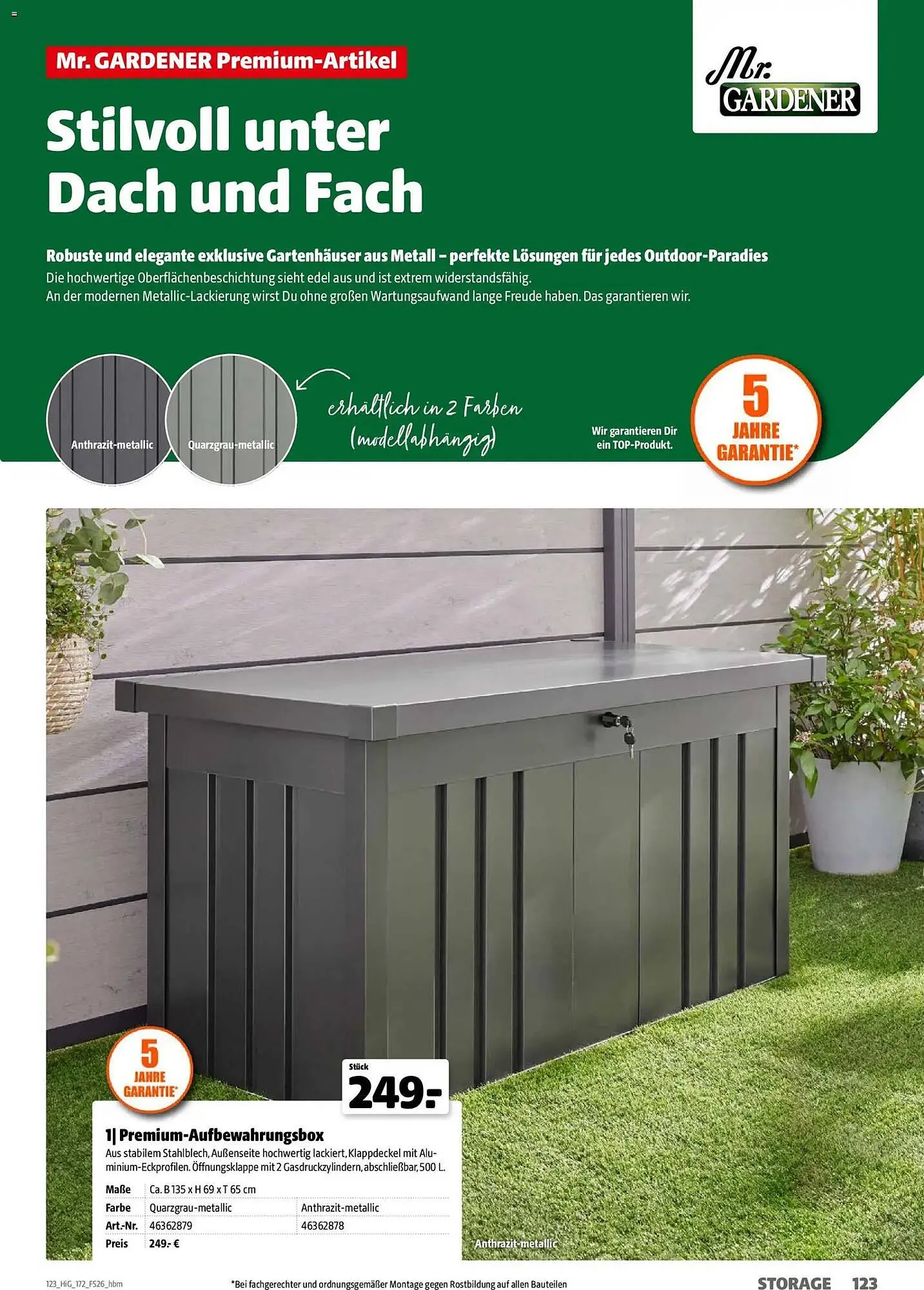 Hagebau Prospekt von 2. März bis 31. Dezember 2026 - Prospekt seite 123