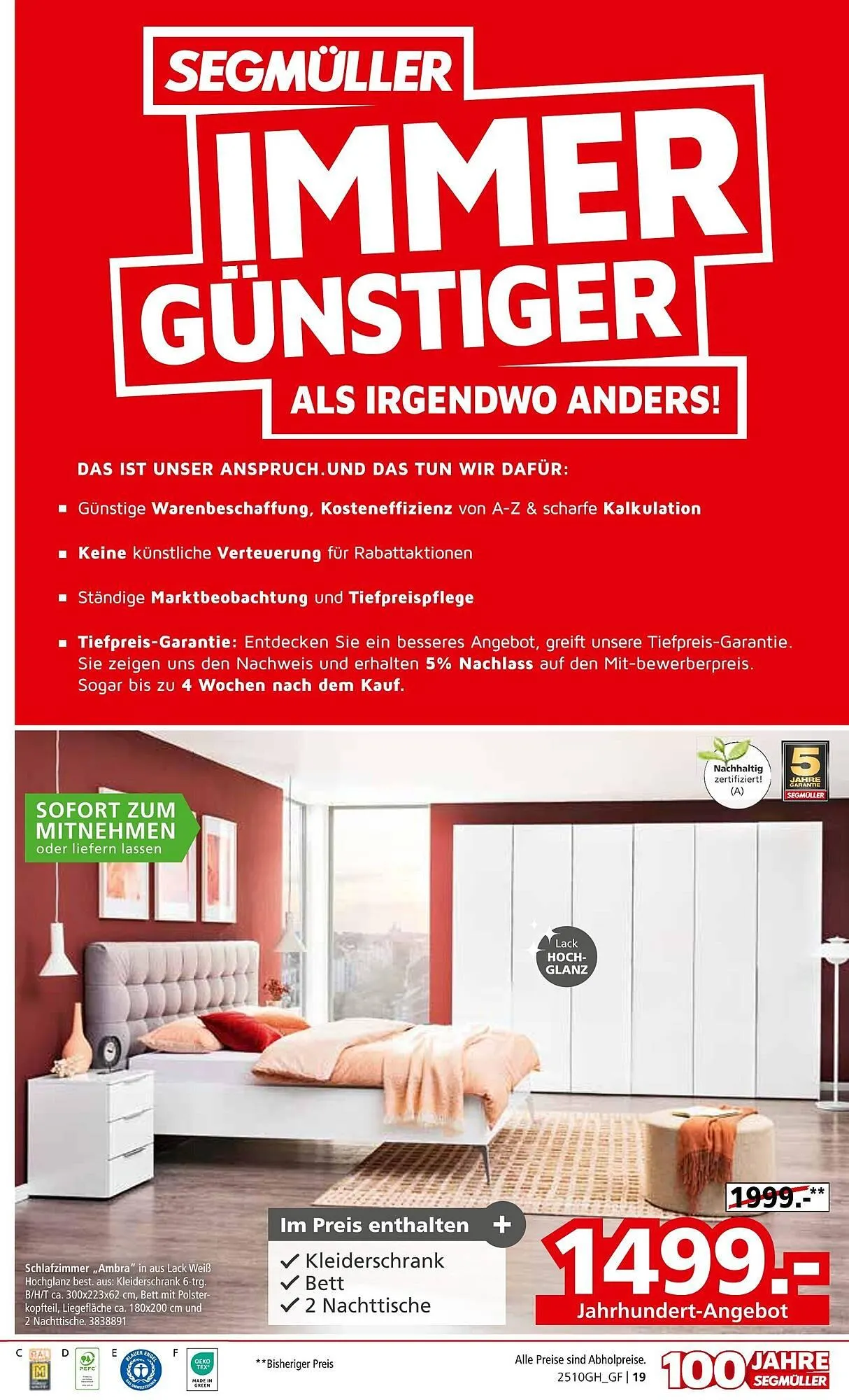 Segmüller Prospekt von 11. Oktober bis 1. November 2025 - Prospekt seite 33