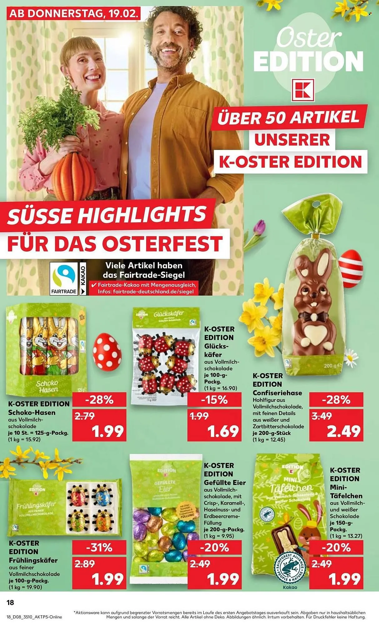 Kaufland Prospekt von 19. Februar bis 25. Februar 2026 - Prospekt seite 18