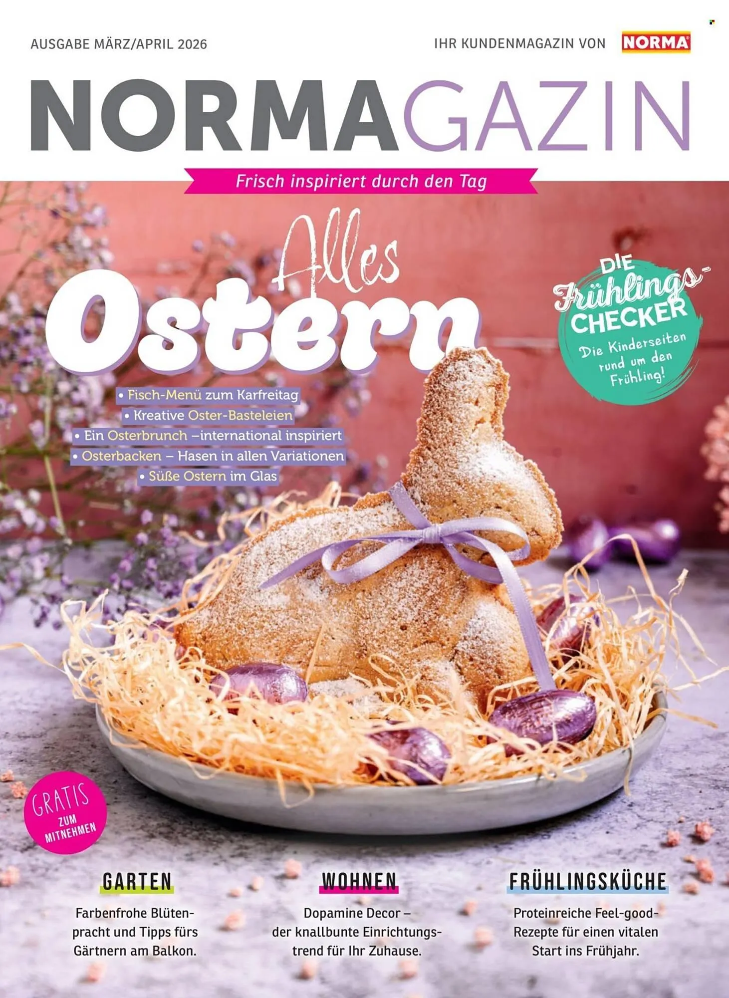 Norma Magazin von 1. März bis 30. April 2026 - Prospekt seite 1