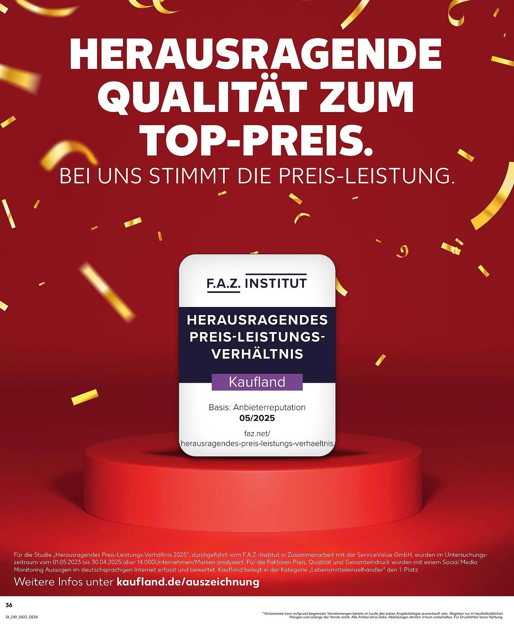 Kaufland Prospekt von 18. Dezember bis 24. Dezember 2025 - Prospekt seite 36