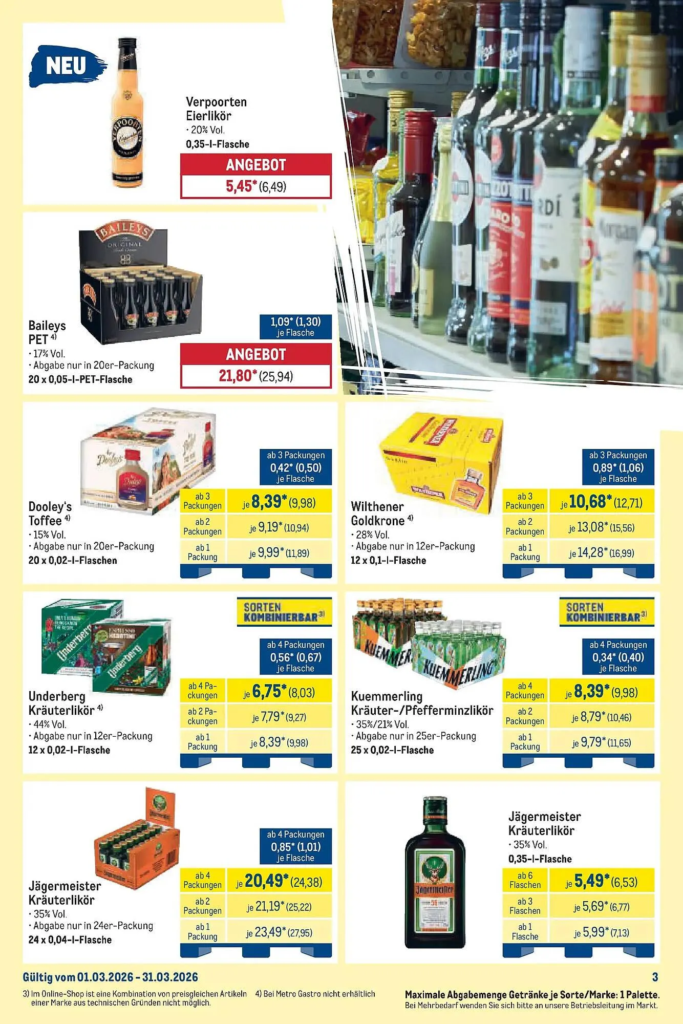 METRO Prospekt von 8. März bis 14. März 2026 - Prospekt seite 3