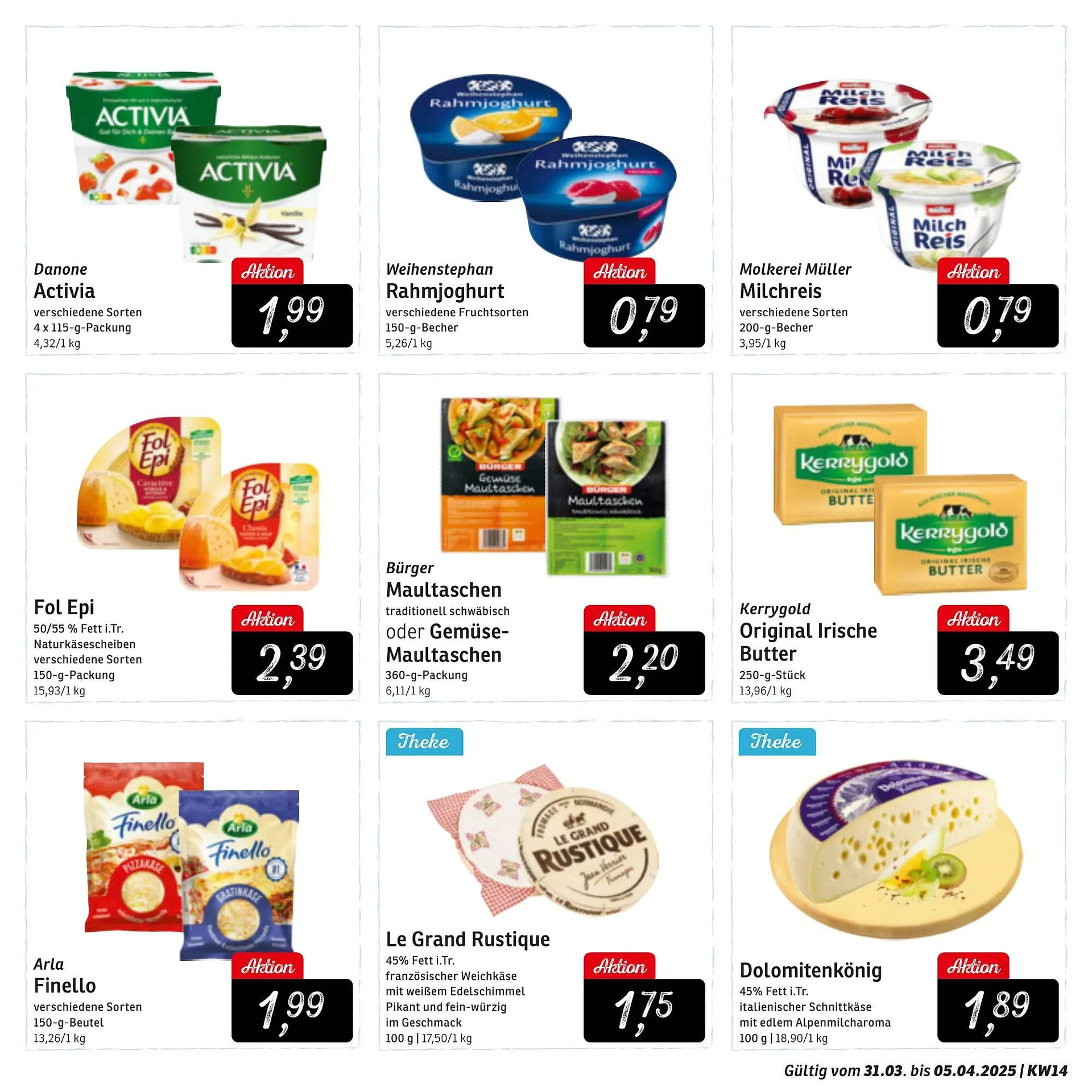 KONSUM Prospekt von 31. März bis 5. April 2025 - Prospekt seite 9