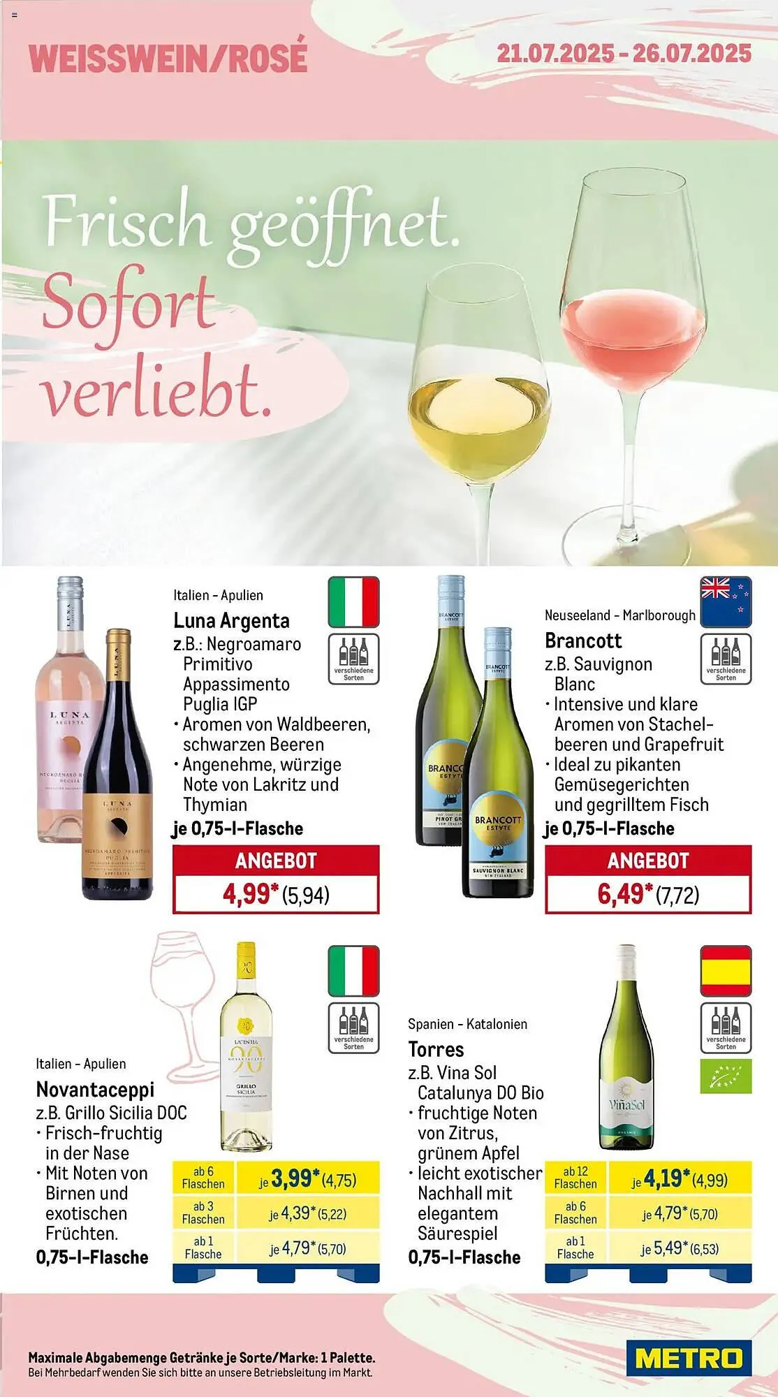 METRO Prospekt von 21. Juli bis 26. Juli 2025 - Prospekt seite 15