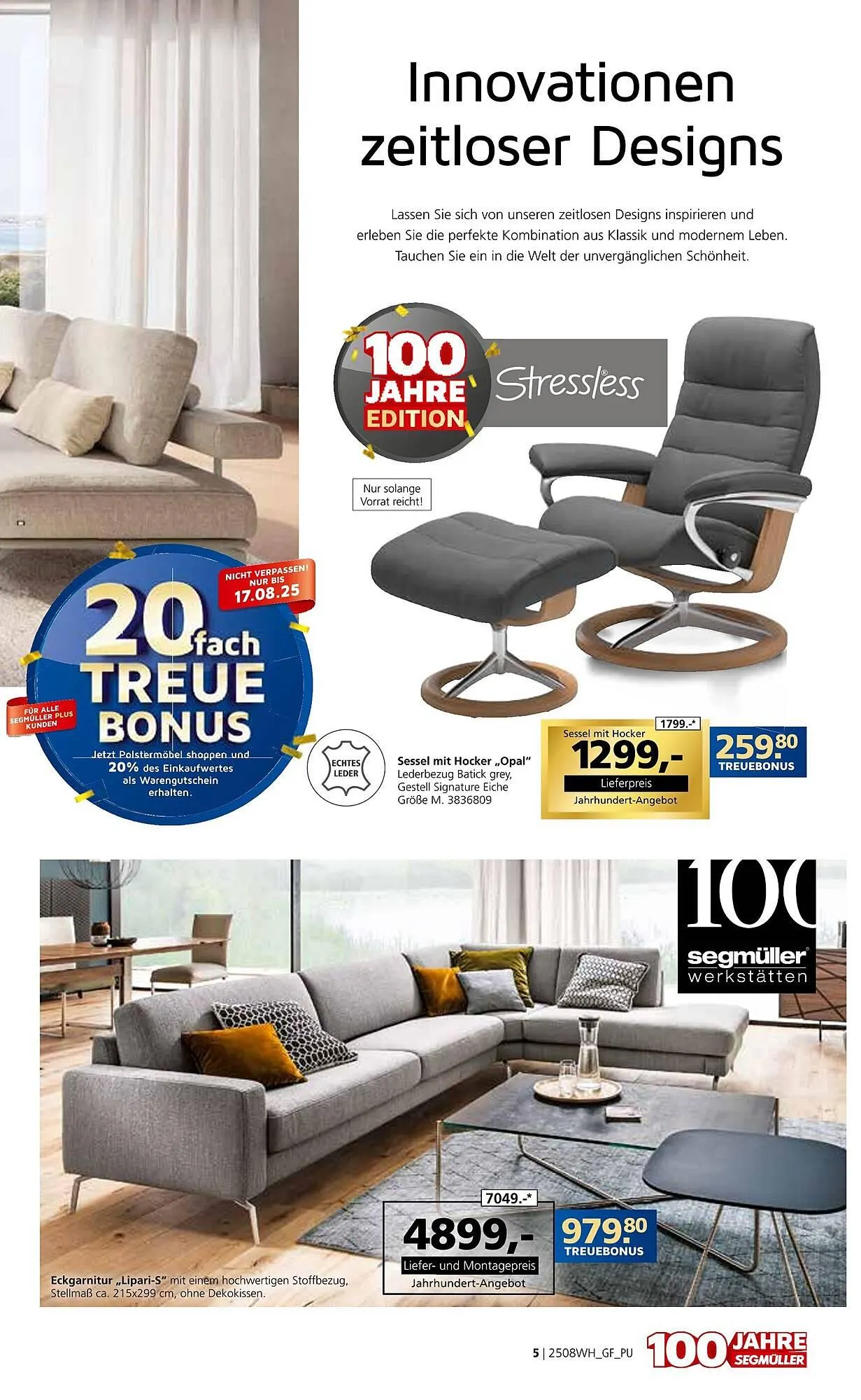 Segmüller Prospekt von 2. August bis 16. August 2025 - Prospekt seite 5