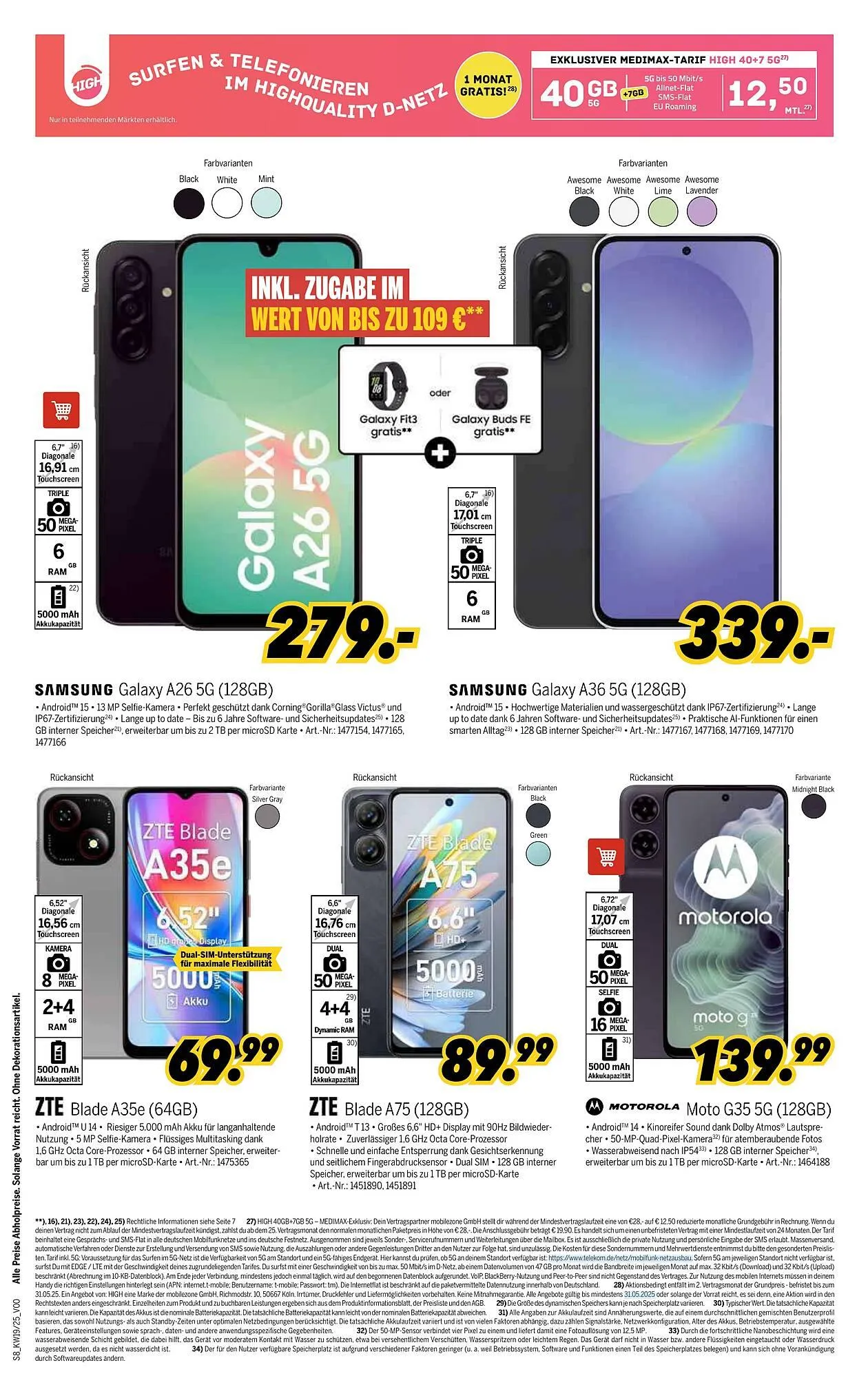 MEDIMAX Prospekt von 2. Mai bis 8. Mai 2025 - Prospekt seite 8