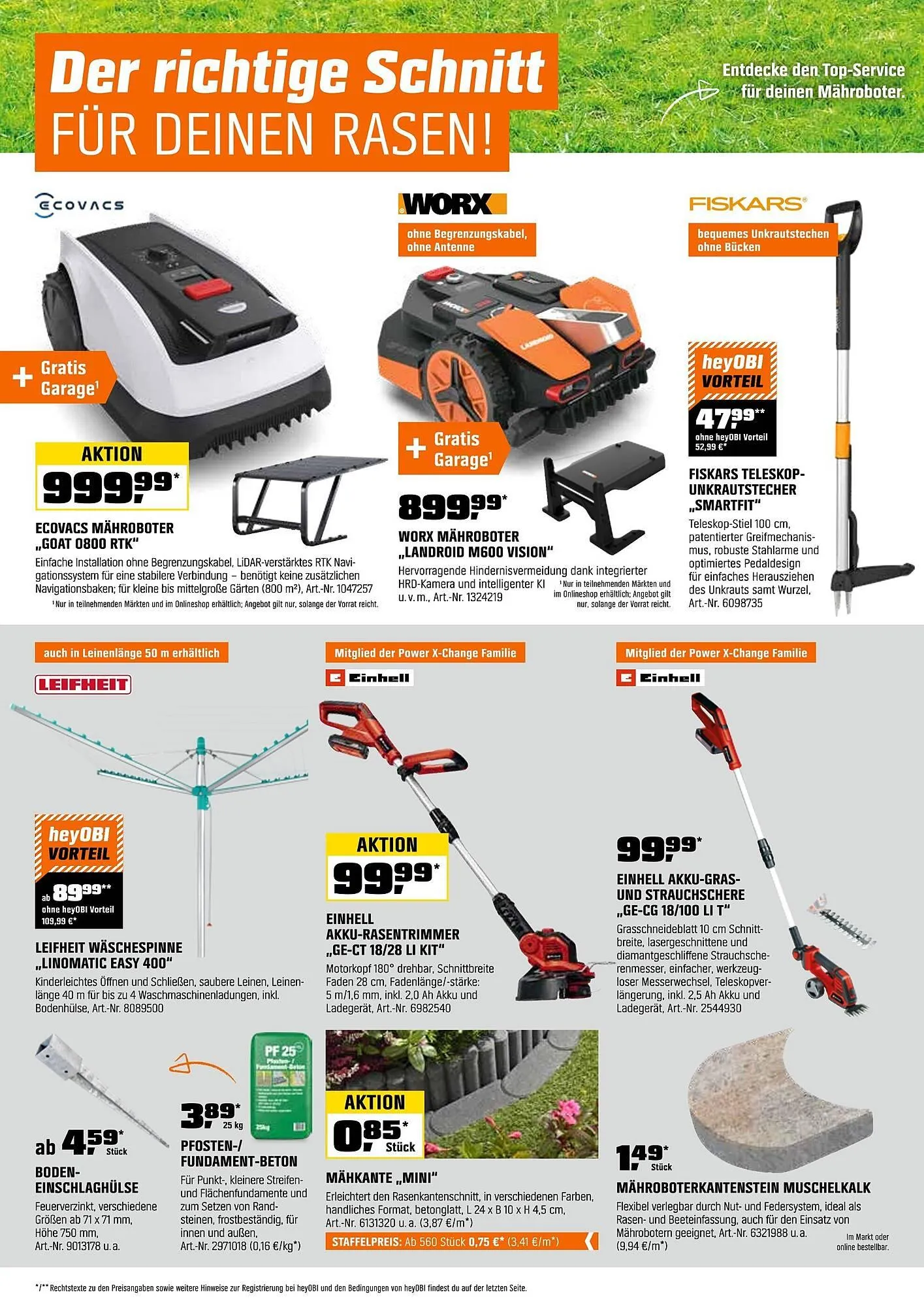 OBI Prospekt von 16. Mai bis 31. Mai 2025 - Prospekt seite 8