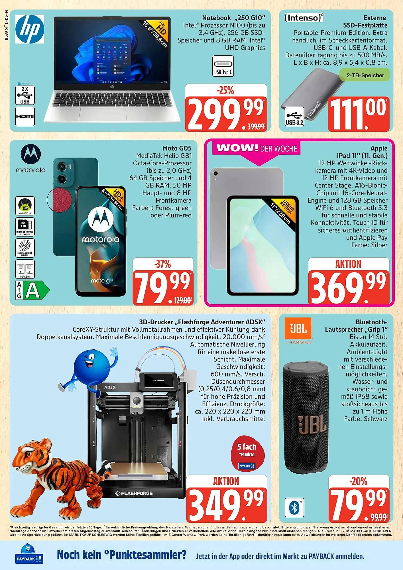 Marktkauf Prospekt von 30. November bis 6. Dezember 2025 - Prospekt seite 40