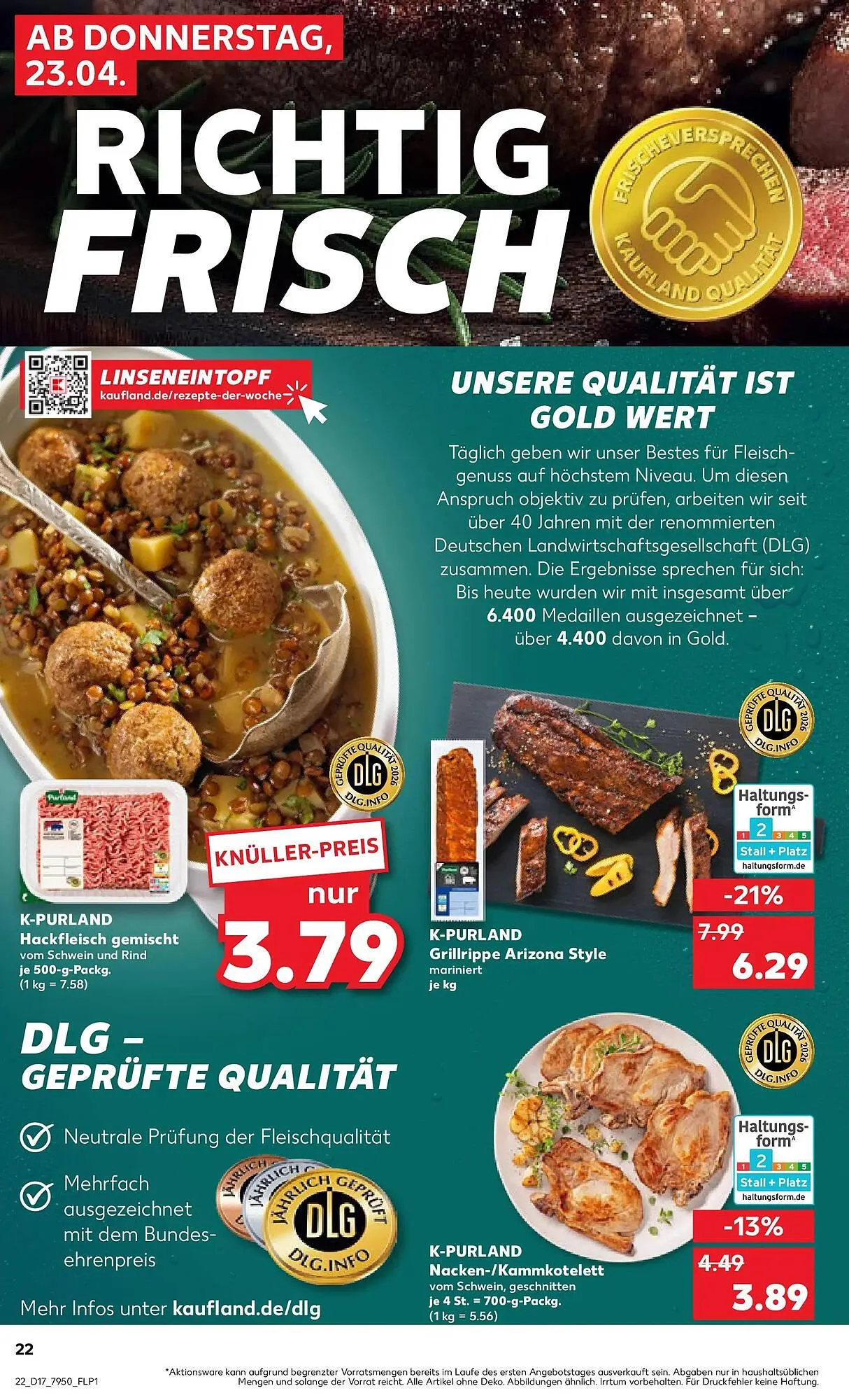 Kaufland Prospekt von 19. April bis 22. April 2026 - Prospekt seite 34