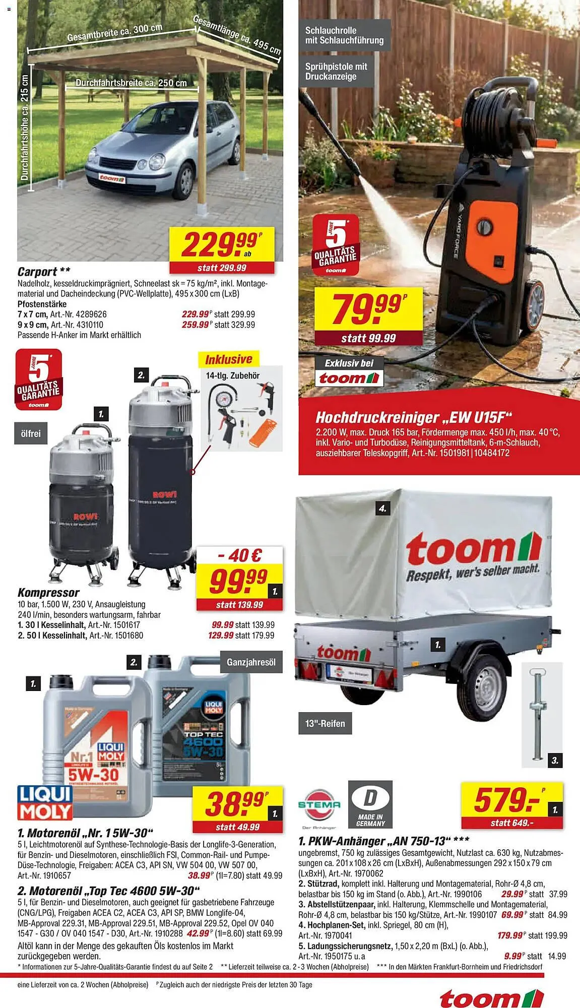 Toom Baumarkt Prospekt von 4. April bis 10. April 2026 - Prospekt seite 17