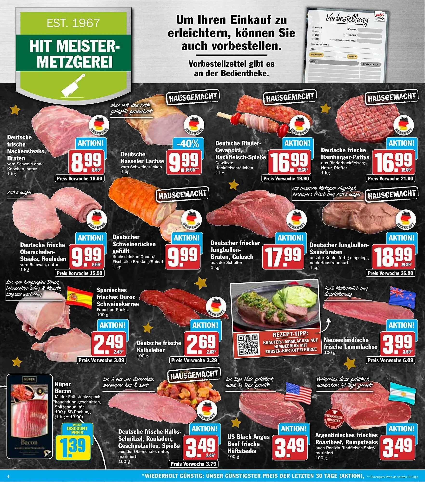 HIT Prospekt von 1. Dezember bis 6. Dezember 2025 - Prospekt seite 4