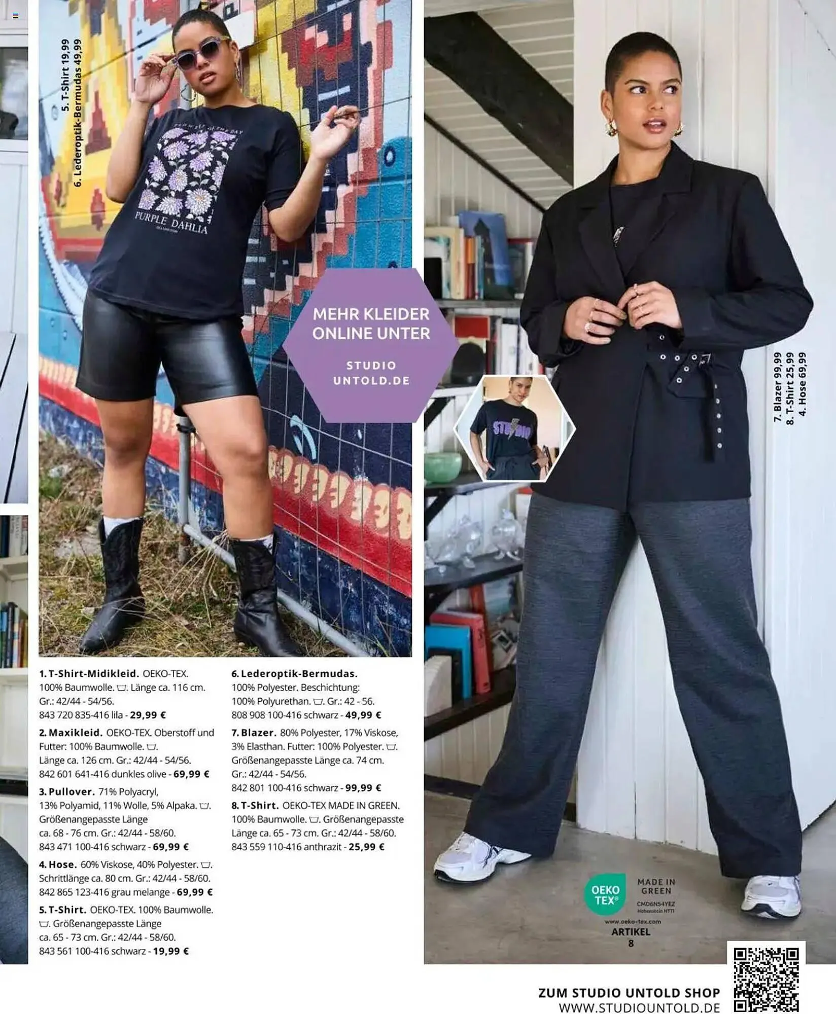 Ulla Popken Prospekt von 1. August bis 31. August 2025 - Prospekt seite 91