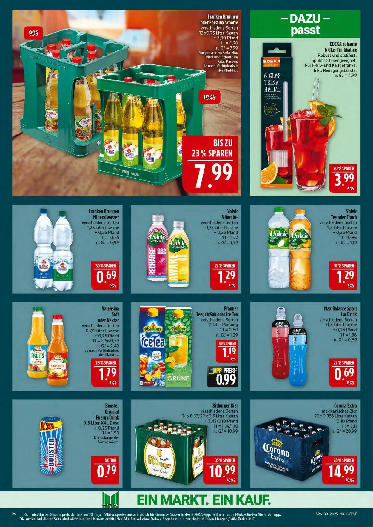 Marktkauf - Nürnberg-Thon Aktueller Prospekt von 21. Juli bis 26. Juli 2025 - Prospekt seite 26