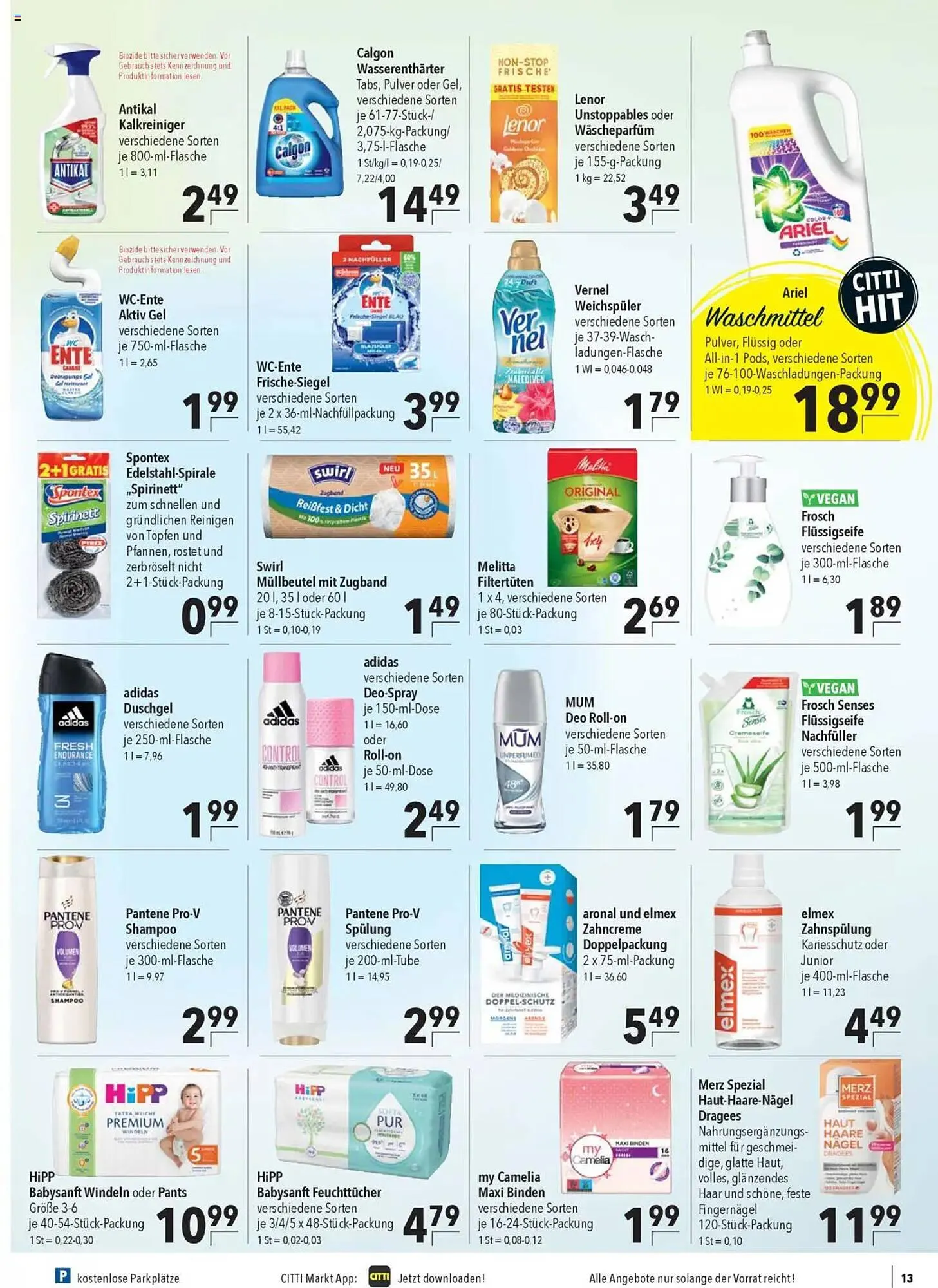CITTI Markt Prospekt von 23. Juli bis 29. Juli 2025 - Prospekt seite 15