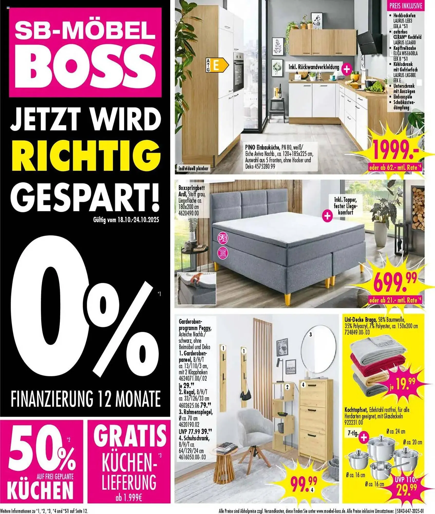 Möbel Boss Prospekt - 1