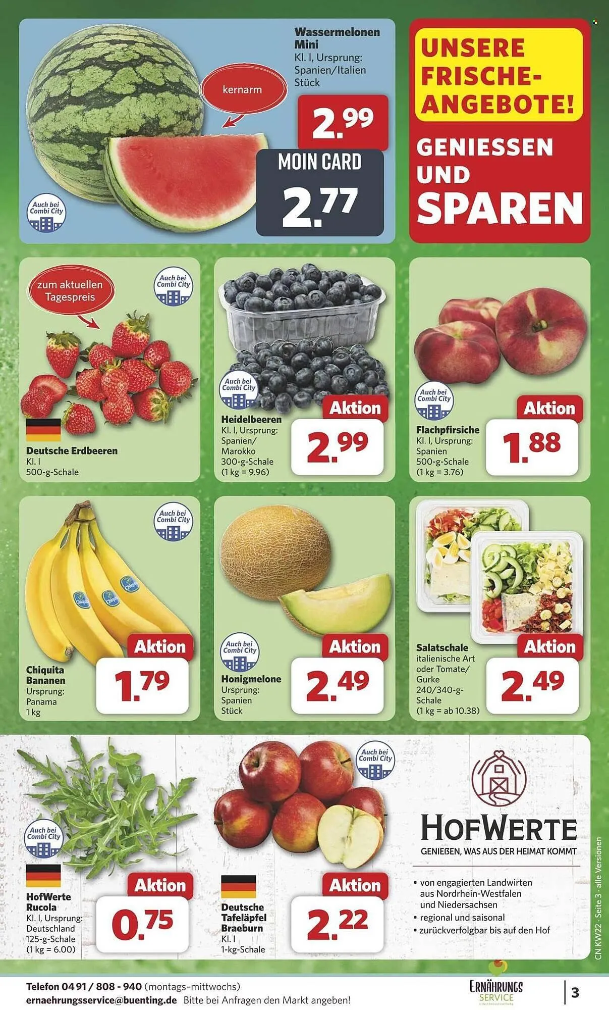 Combi Prospekt von 26. Mai bis 31. Mai 2025 - Prospekt seite 3