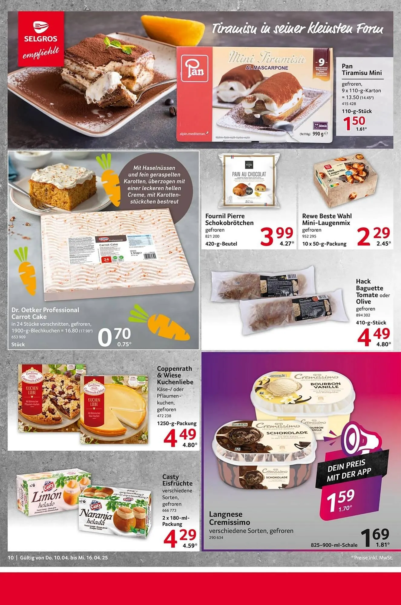 Selgros Prospekt von 10. April bis 17. April 2025 - Prospekt seite 10