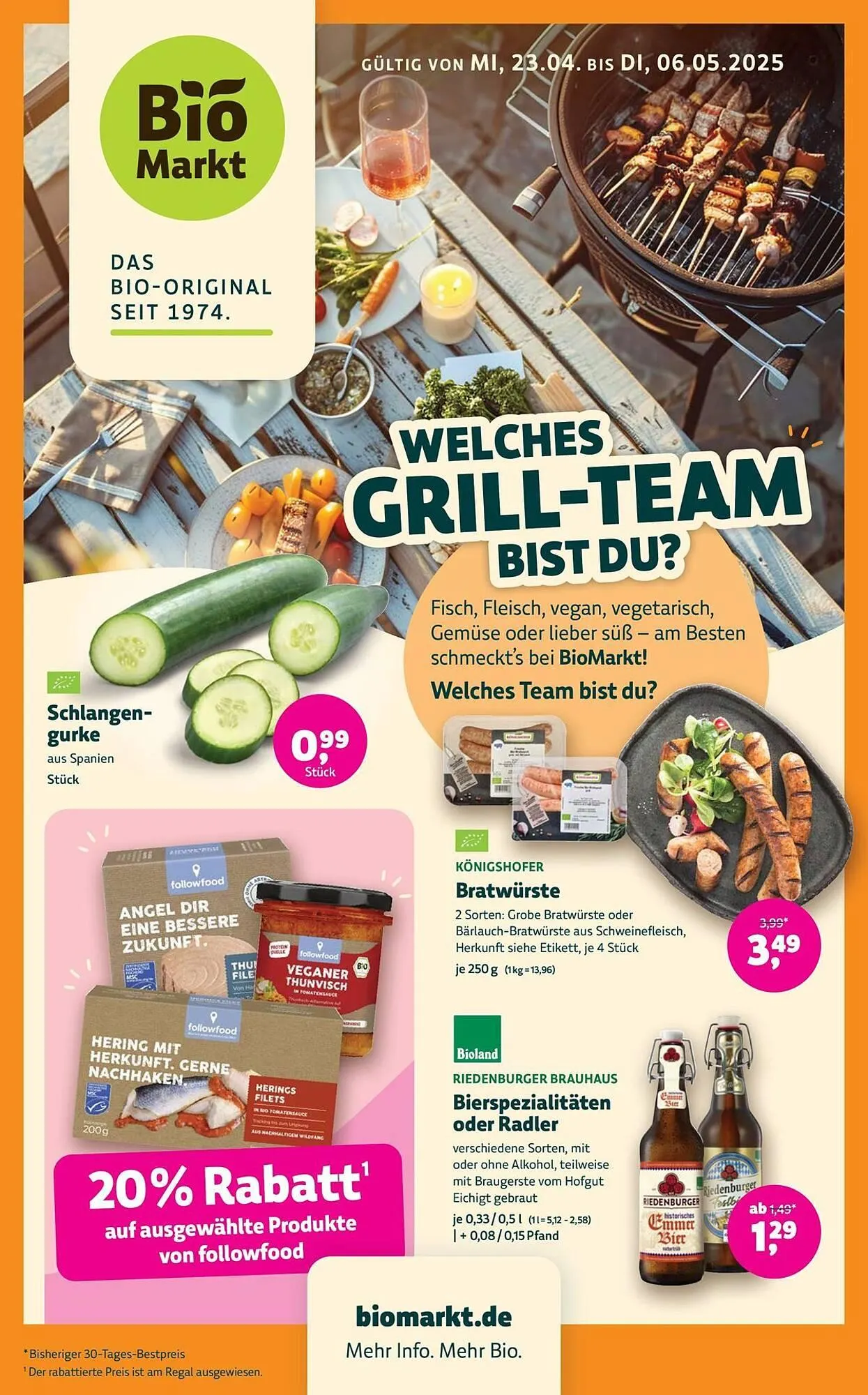 Aleco Biomarkt Prospekt - 1