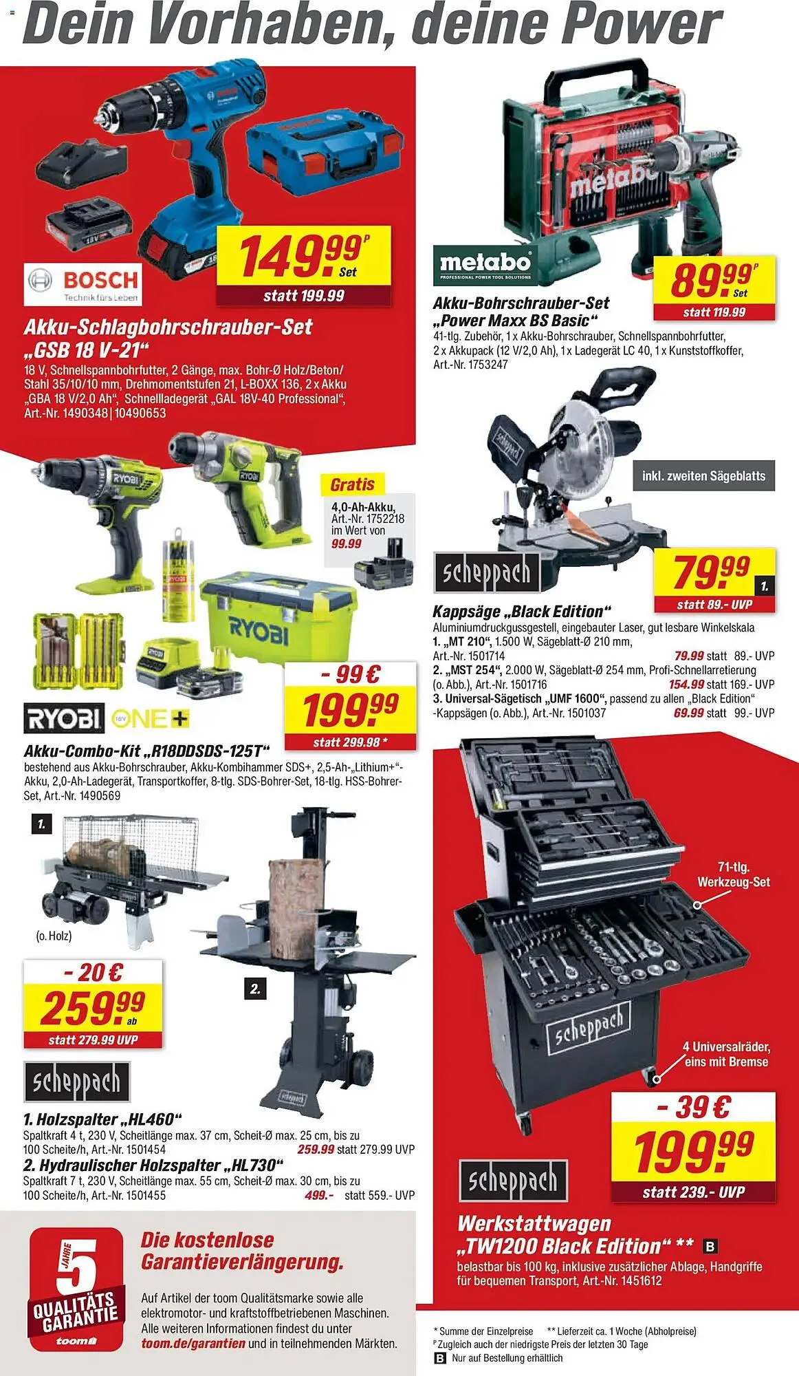 Toom Baumarkt Prospekt von 21. Februar bis 27. Februar 2026 - Prospekt seite 10