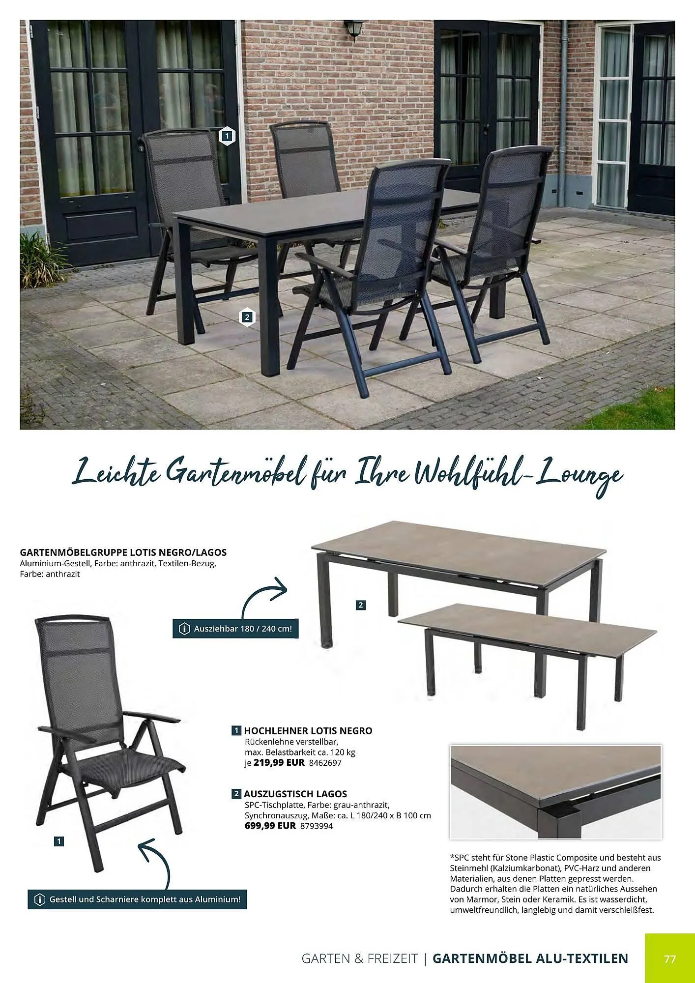 BBM Baumarkt Prospekt von 20. April bis 31. Dezember 2025 - Prospekt seite 77