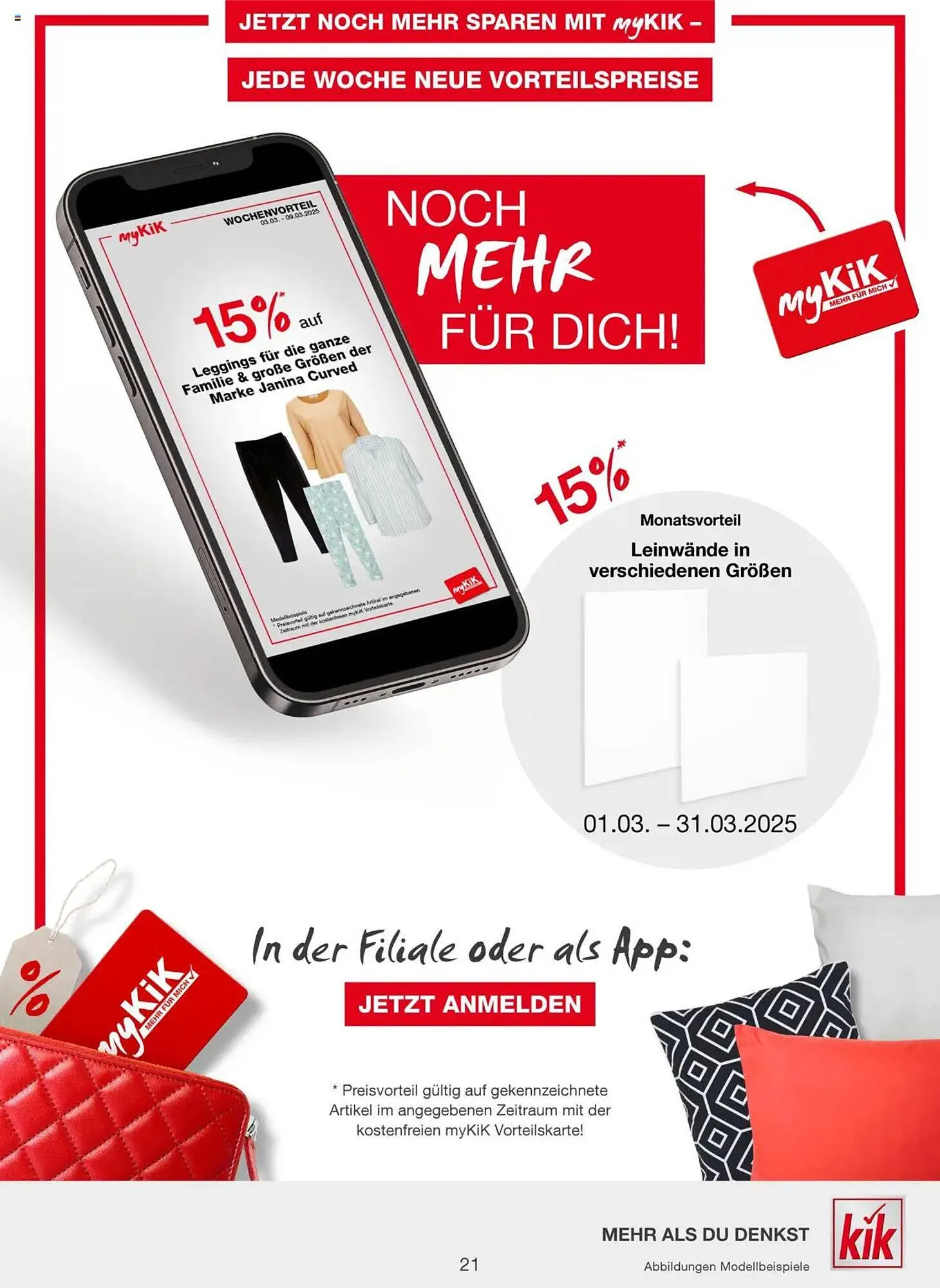 KiK Prospekt von 3. März bis 4. April 2025 - Prospekt seite 21