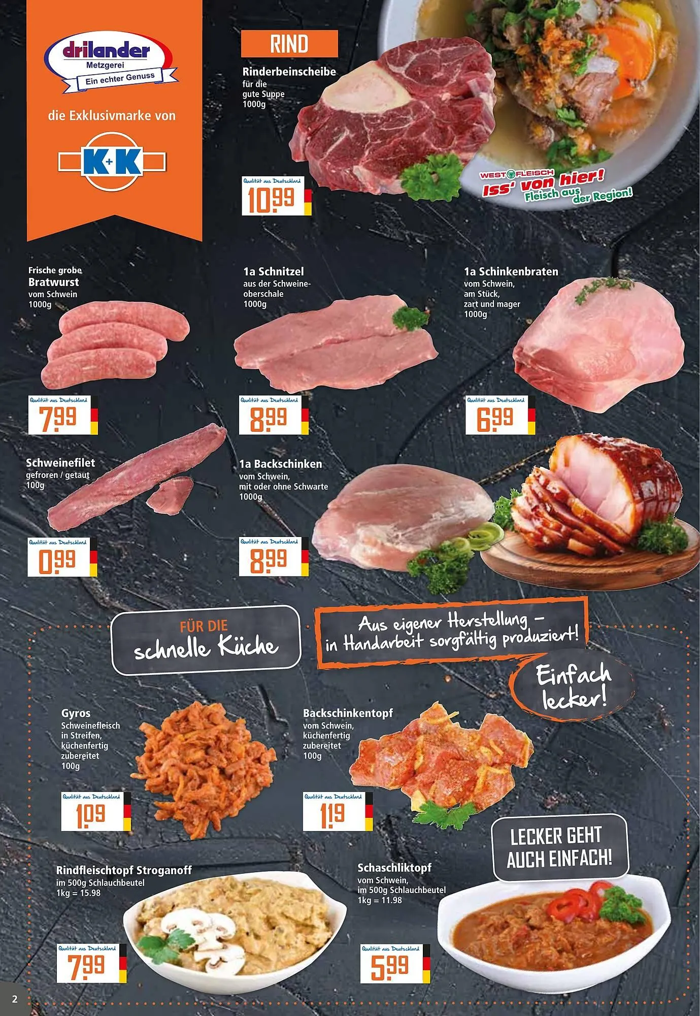 Klaas und Kock Prospekt von 9. März bis 14. März 2026 - Prospekt seite 2