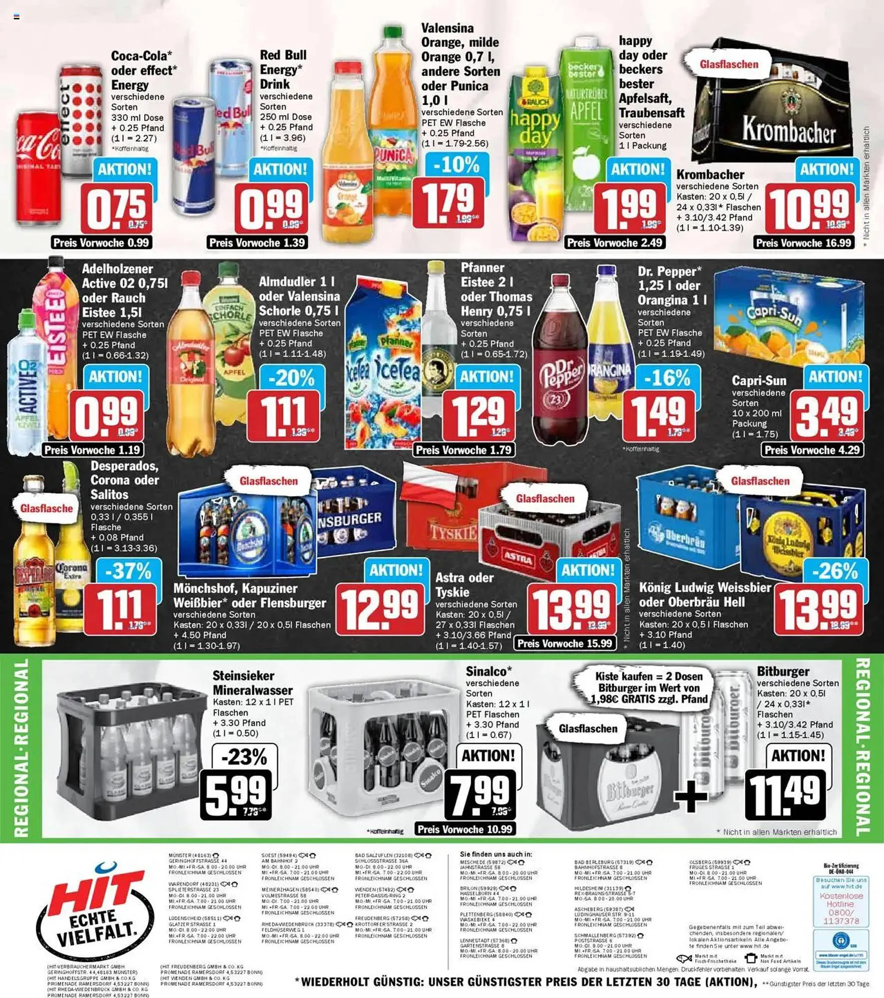 Hit Prospekt von 16. Juni bis 21. Juni 2025 - Prospekt seite 18