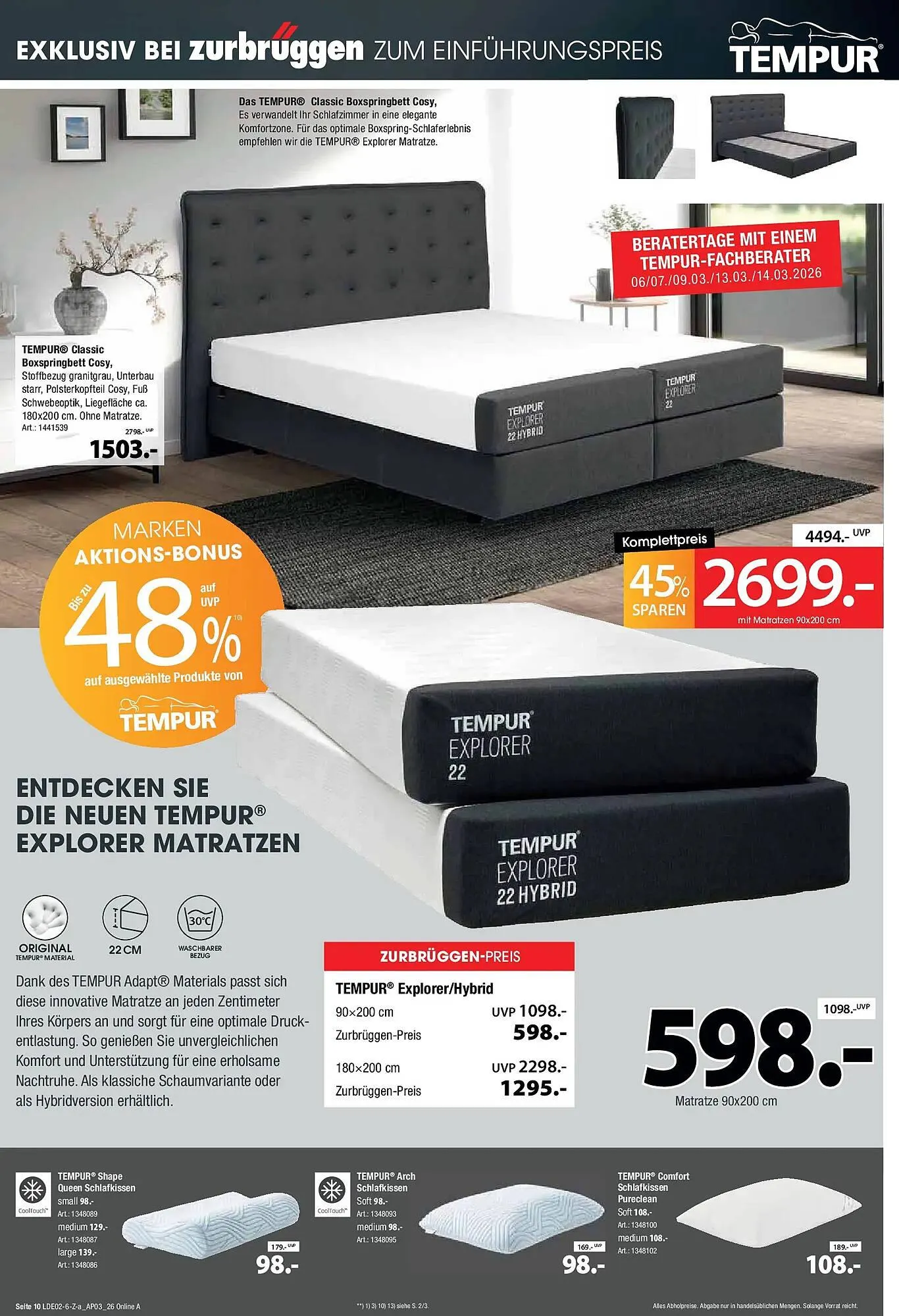 Zurbrüggen Prospekt von 27. Februar bis 14. März 2026 - Prospekt seite 10