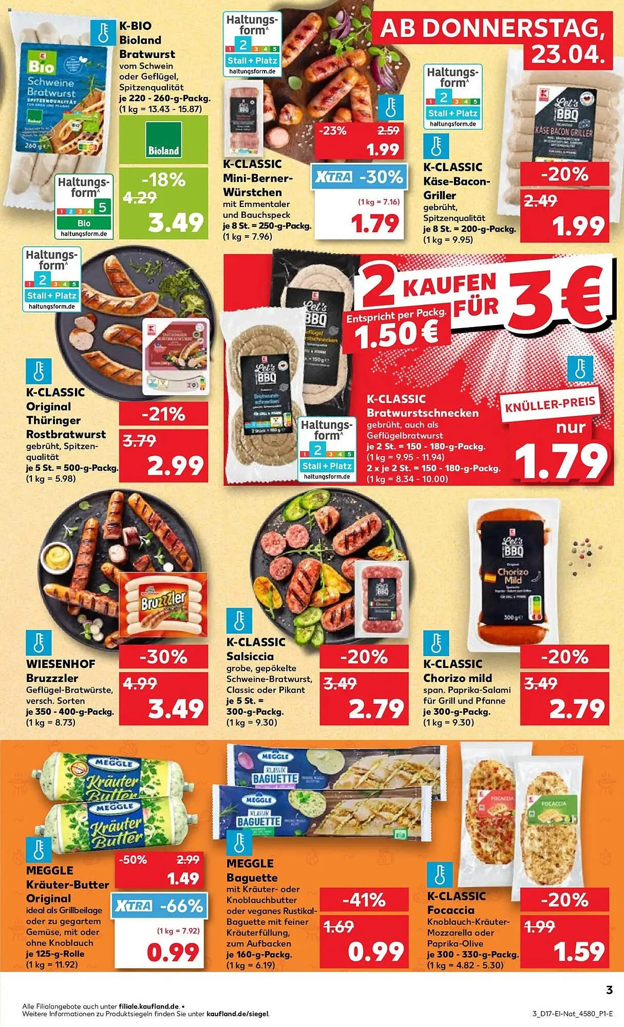 Kaufland Prospekt von 23. April bis 29. April 2026 - Prospekt seite 3