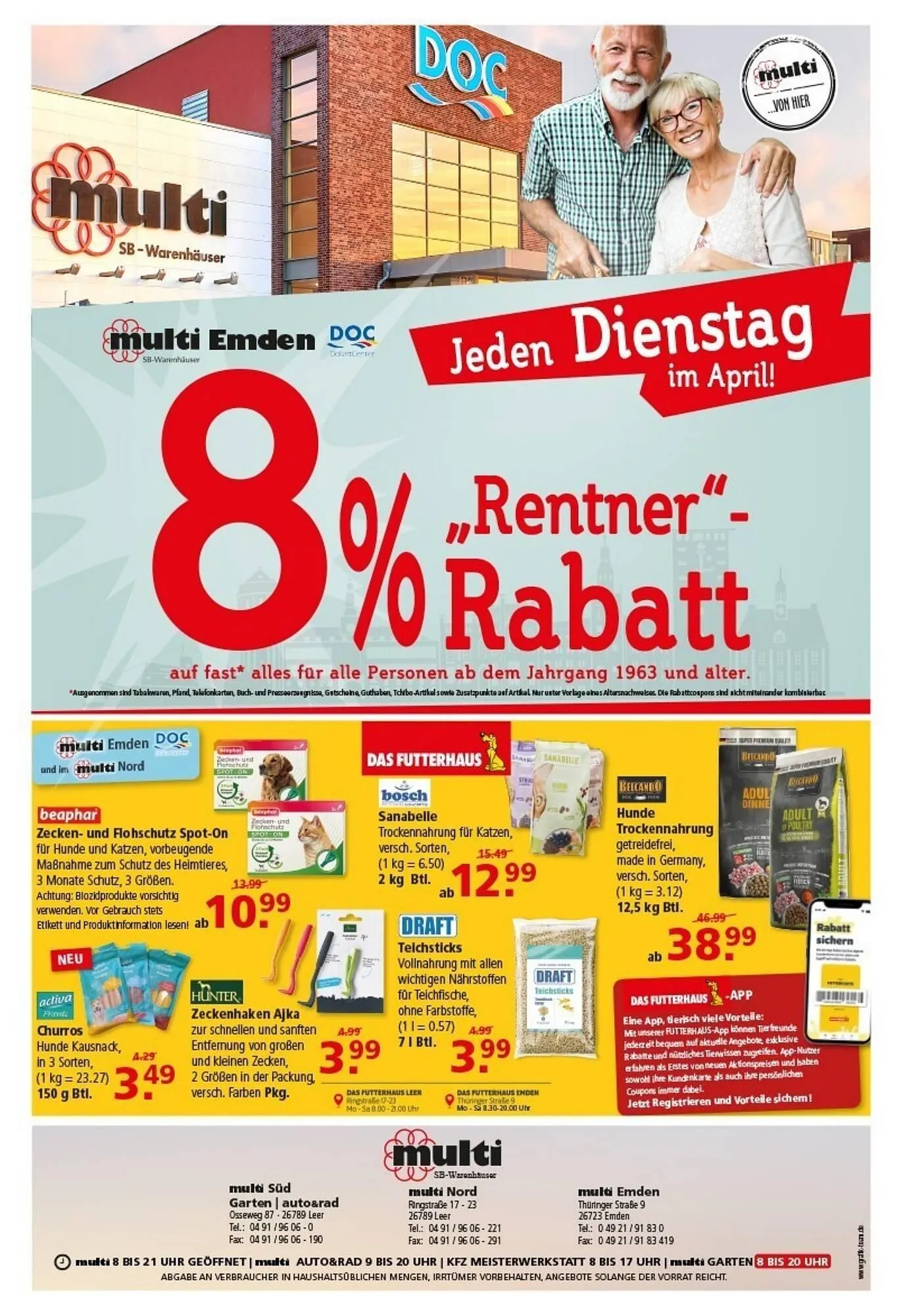 Multi Markt Prospekt von 6. April bis 11. April 2026 - Prospekt seite 21