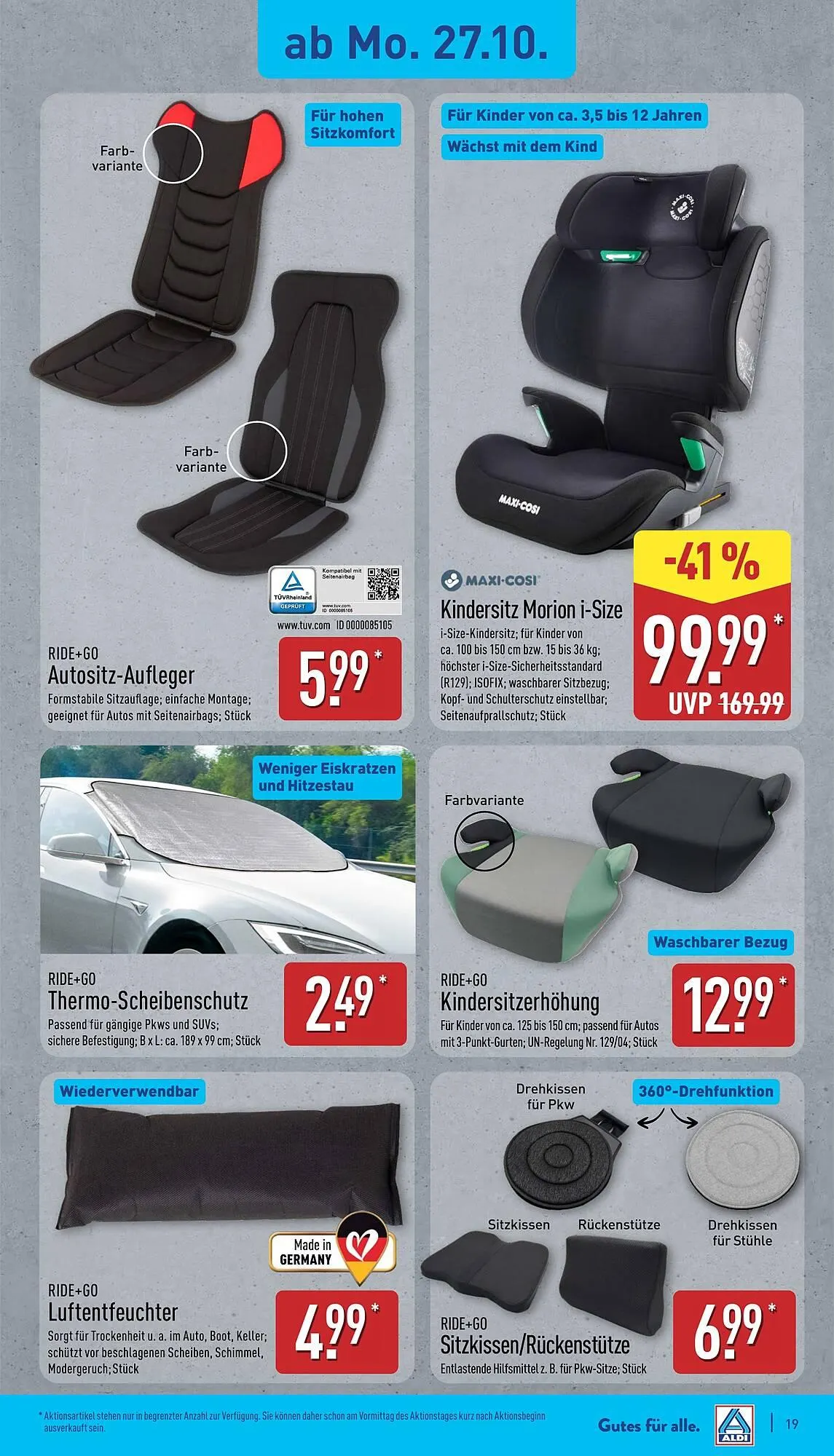 Aldi Nord Prospekt von 27. Oktober bis 2. November 2025 - Prospekt seite 19