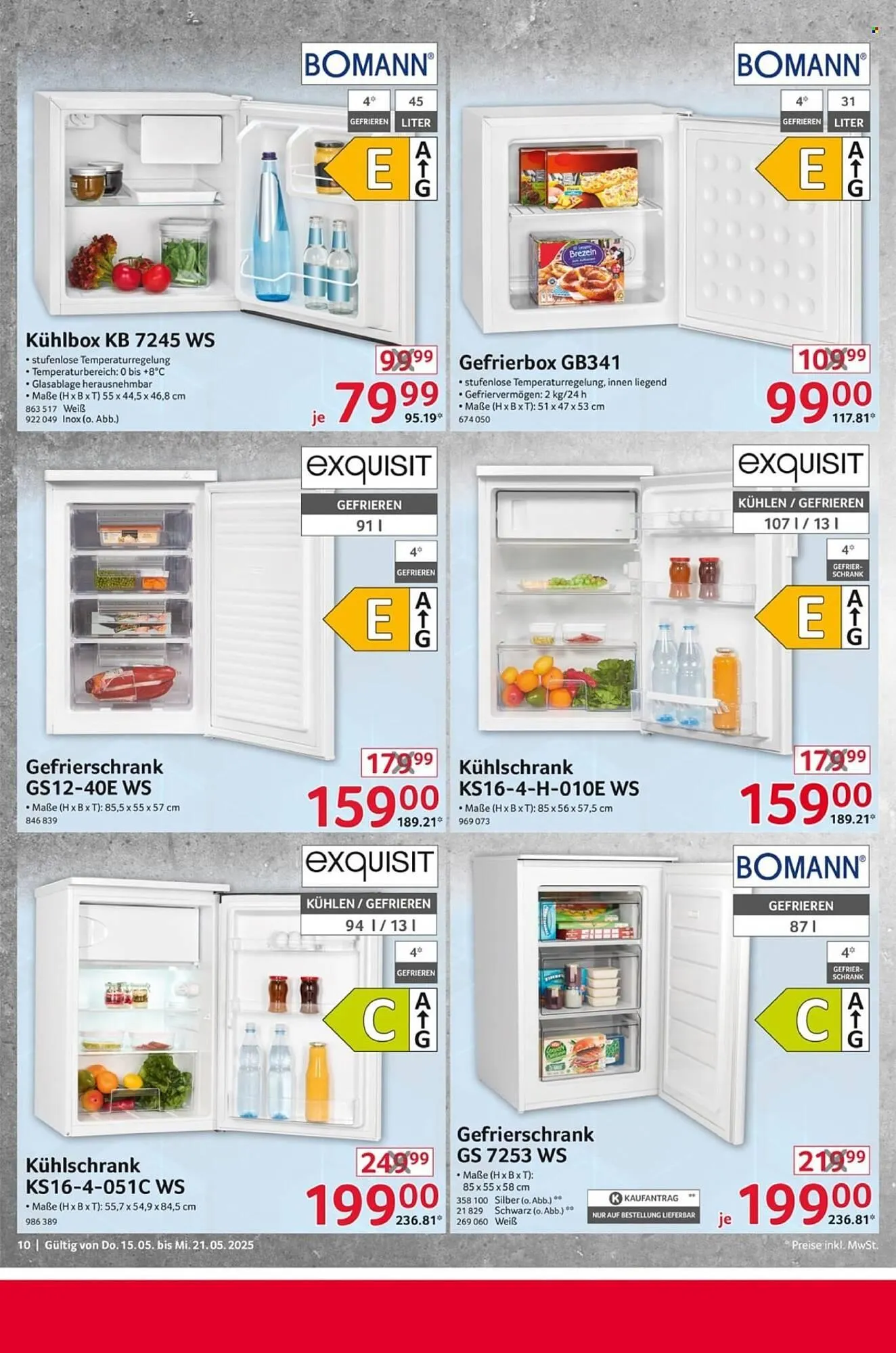 Selgros Prospekt von 15. Mai bis 21. Mai 2025 - Prospekt seite 10