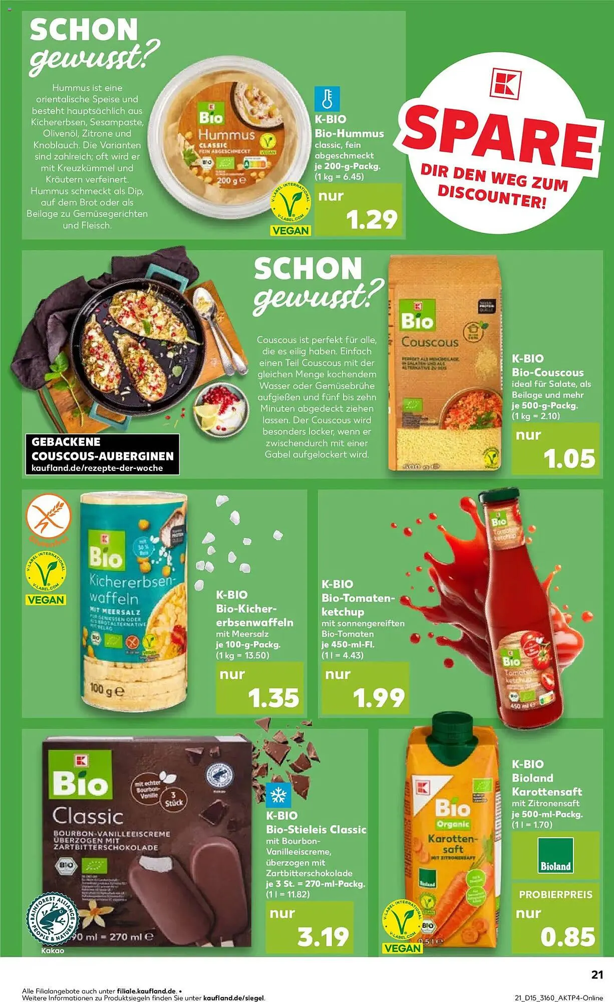 Kaufland Prospekt von 9. April bis 15. April 2026 - Prospekt seite 21