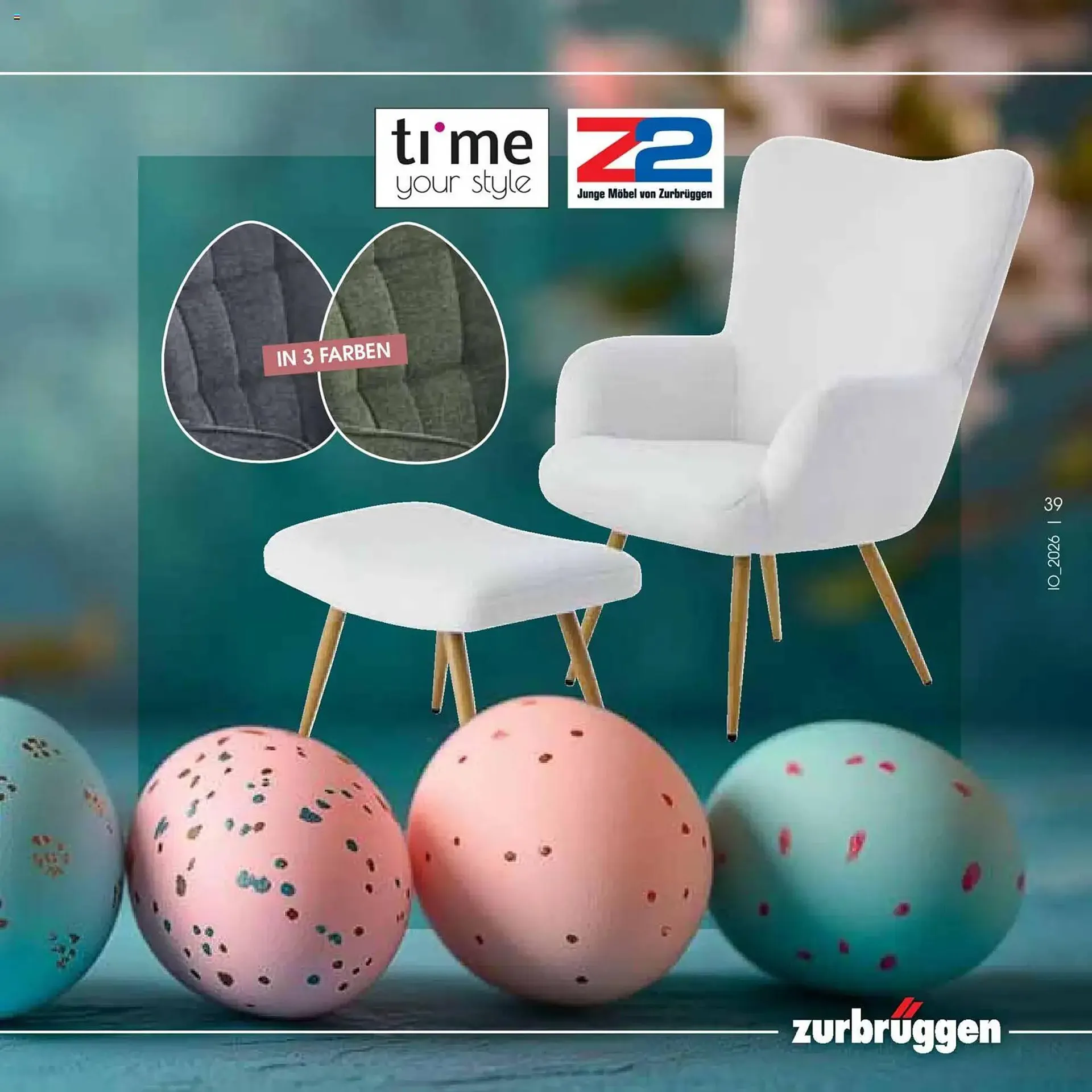 Zurbrüggen Prospekt von 23. März bis 11. April 2026 - Prospekt seite 39
